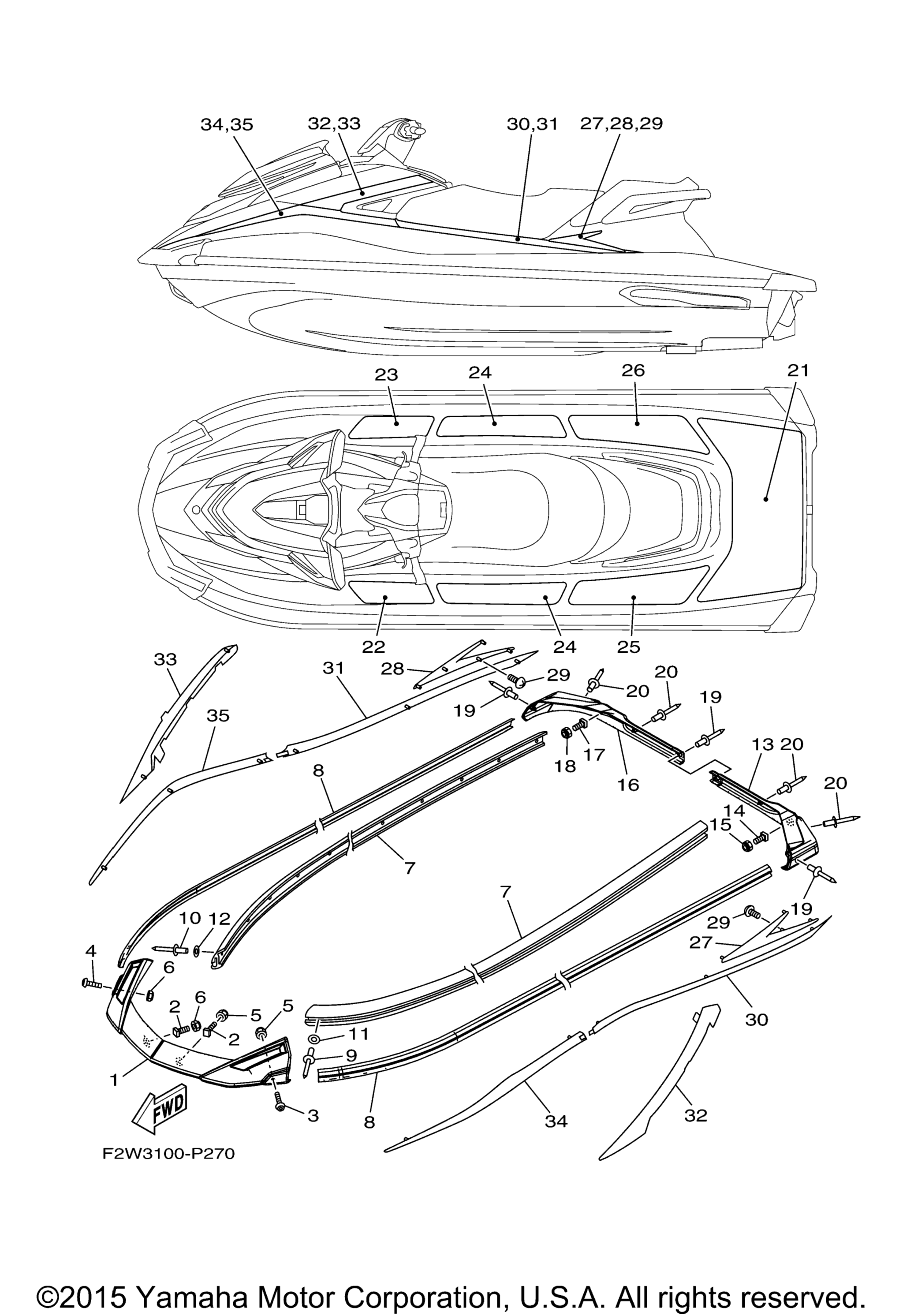 Gunwale Mat