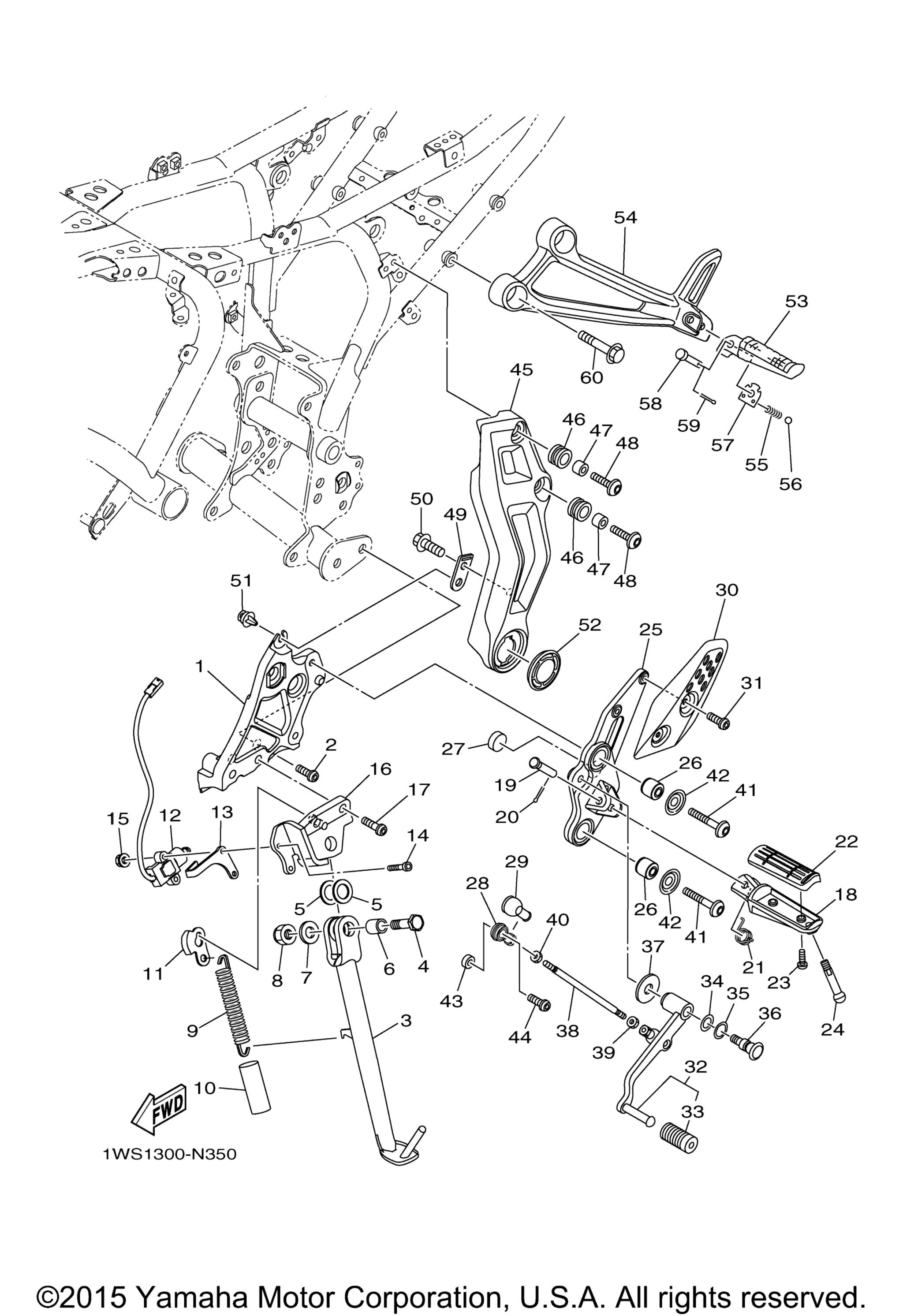 Подножка и подставка