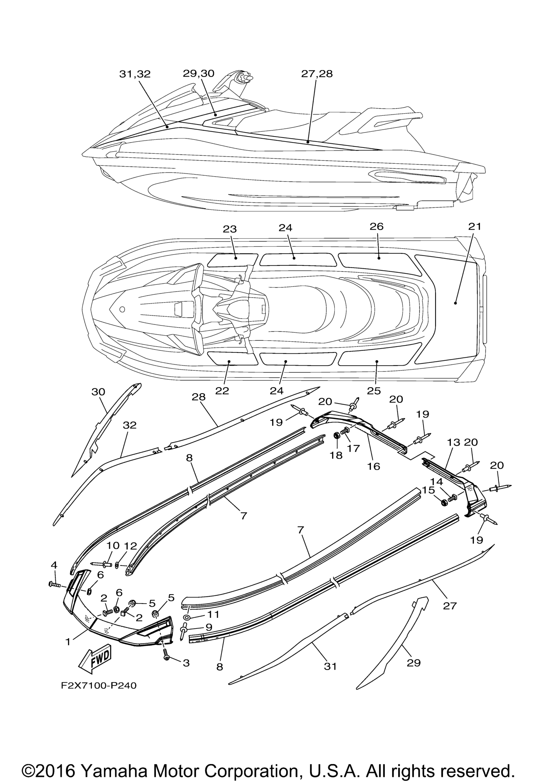 Gunwale Mat