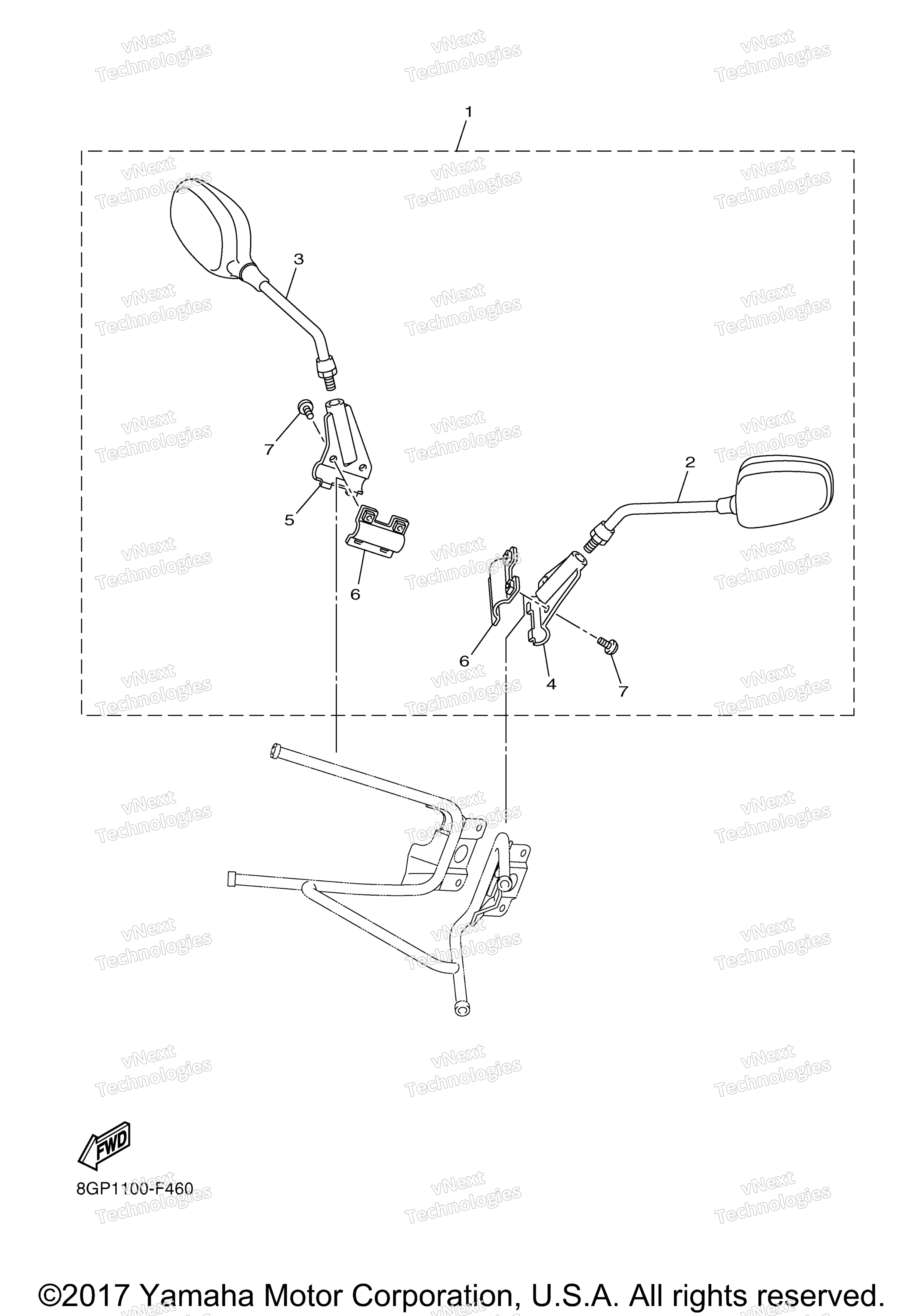 Альтернативные детали Rear View Mirror