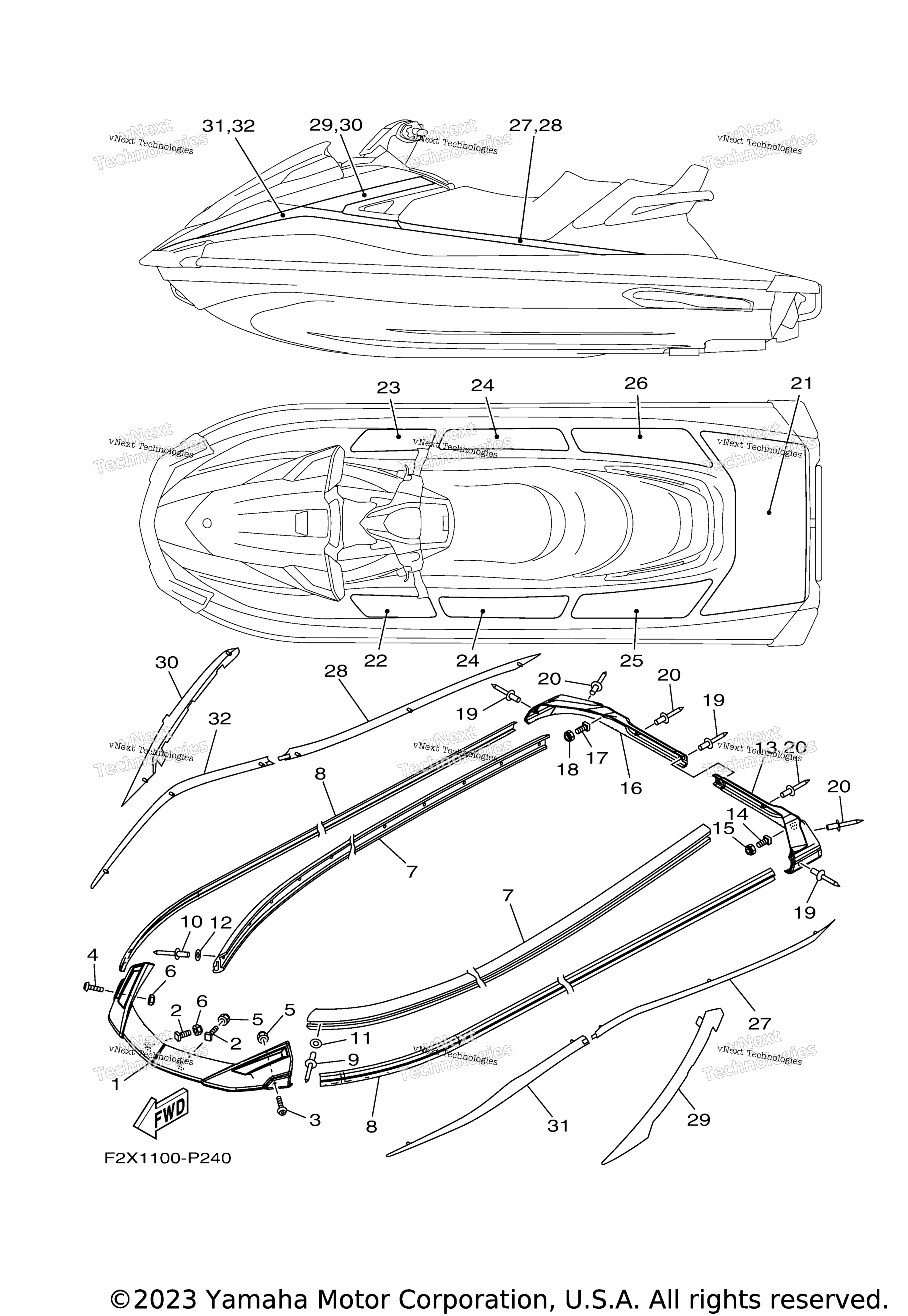 Gunwale Mat