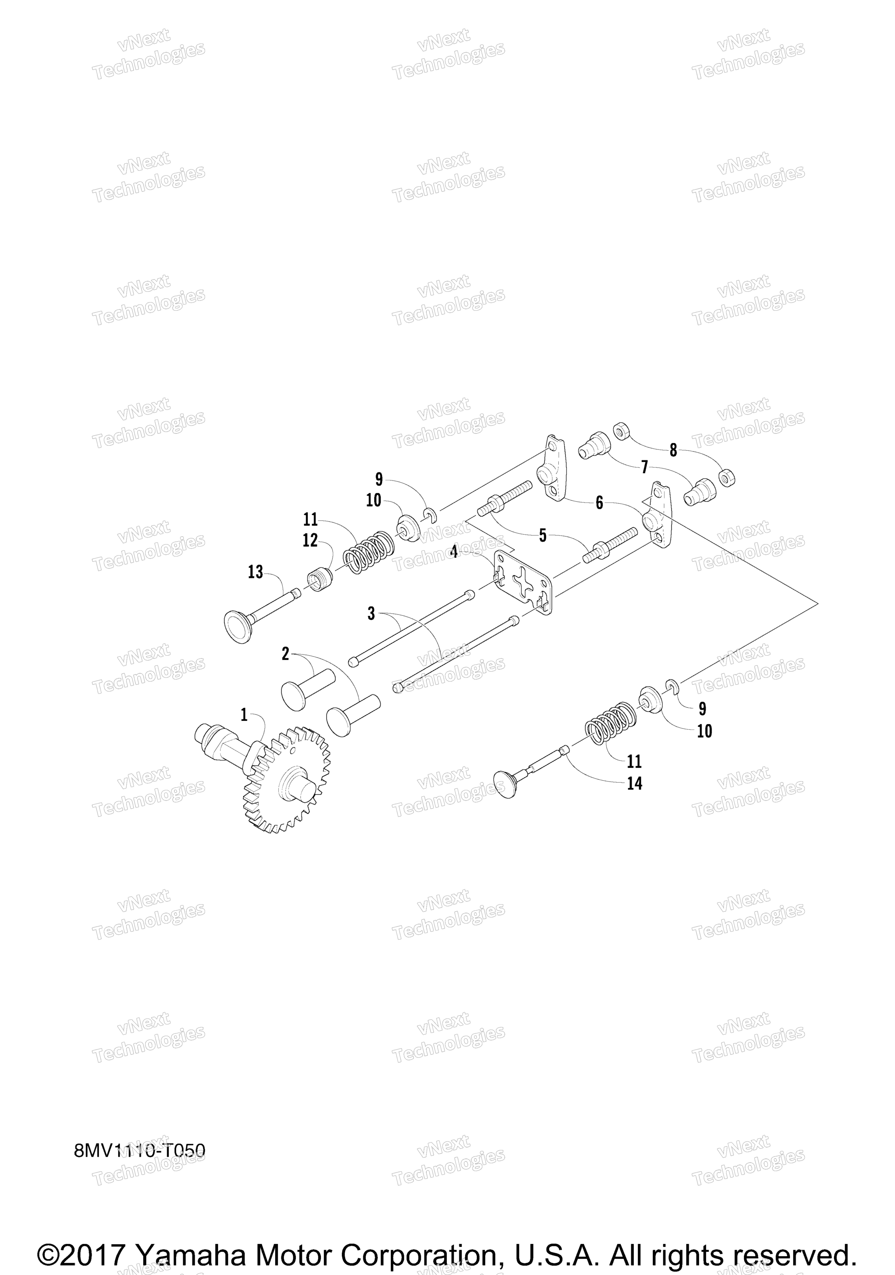 CAMSHAFT клапан