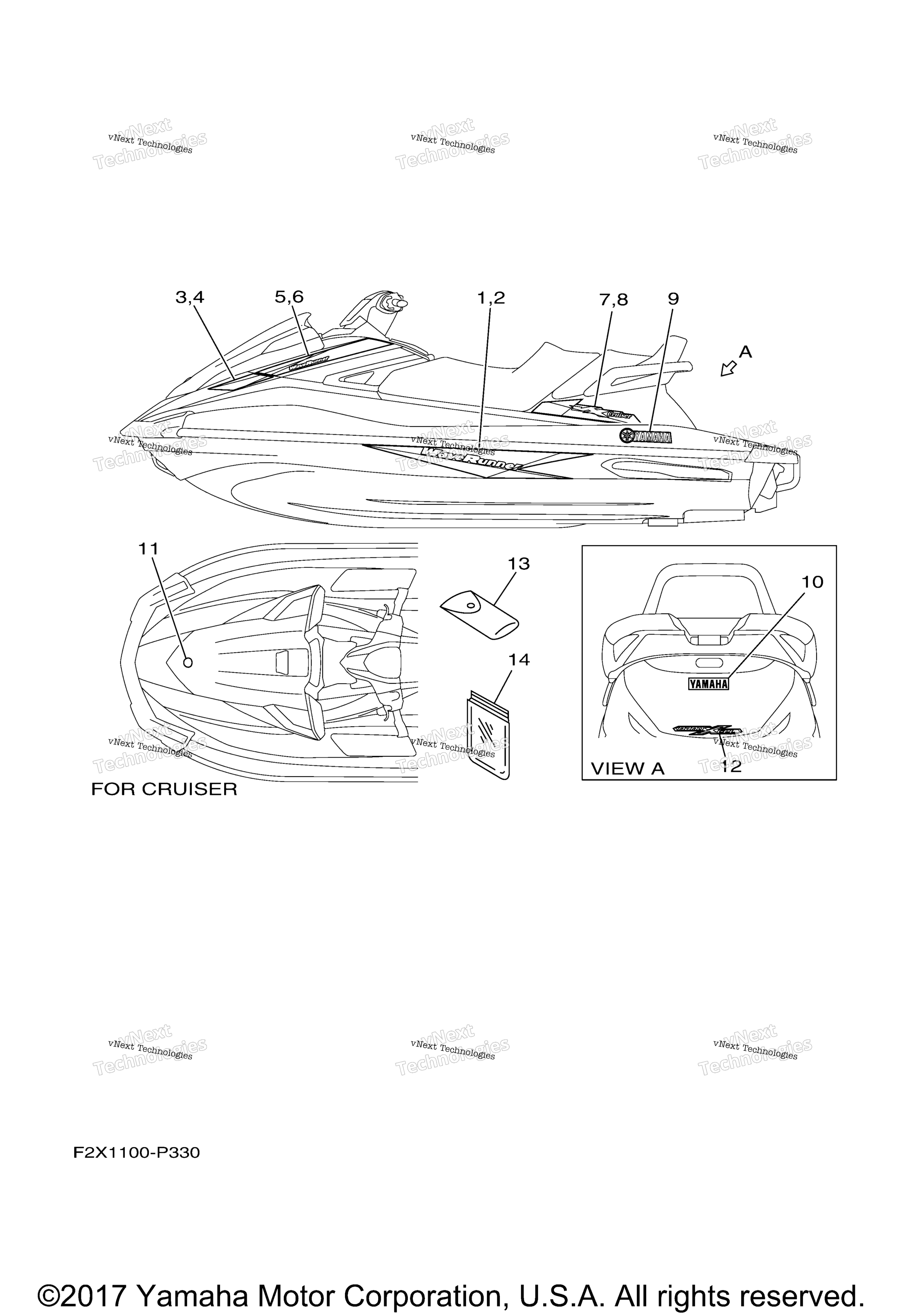 Графика и наклейки Cruiser