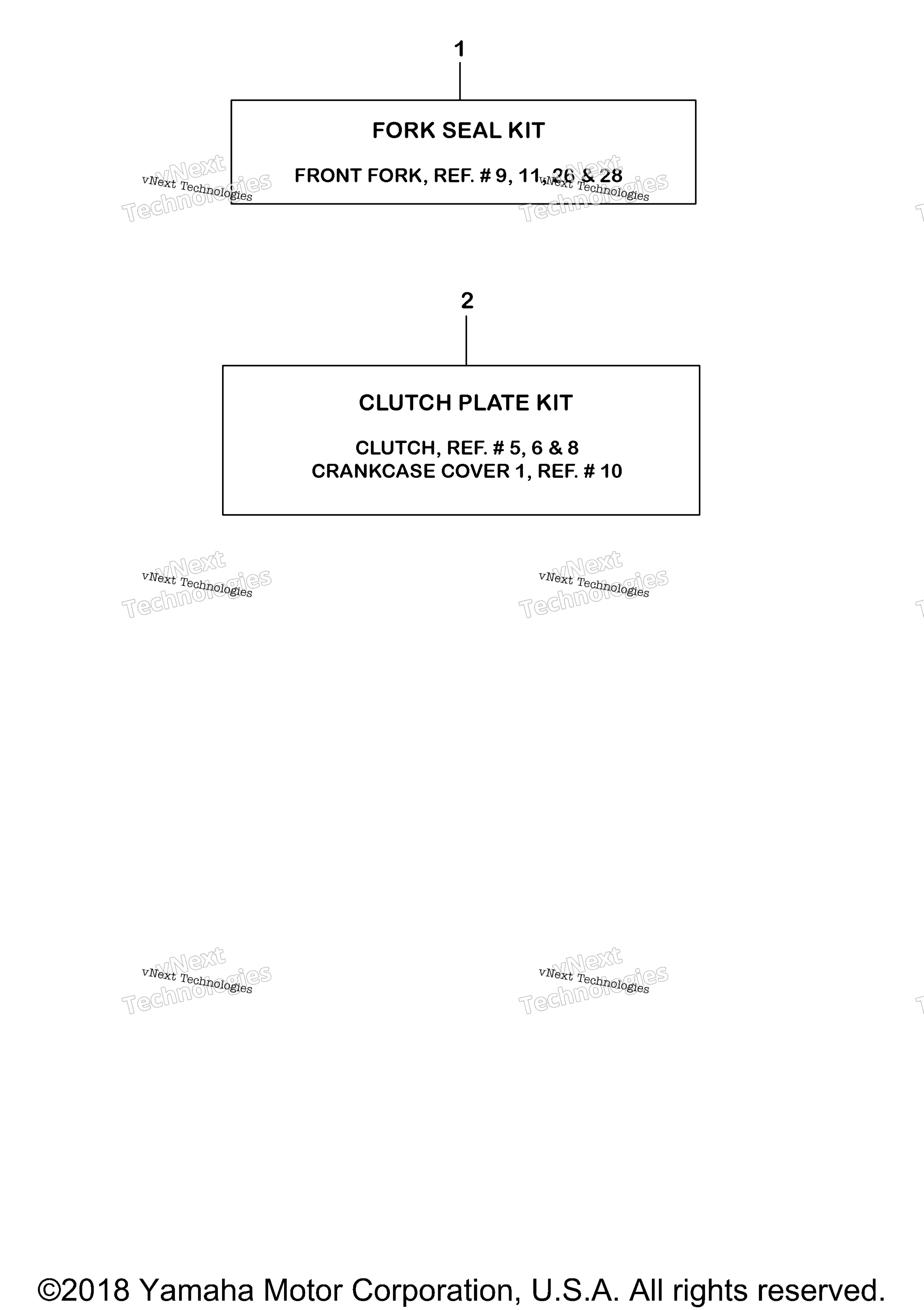 Альтернативные детали Parts Kits