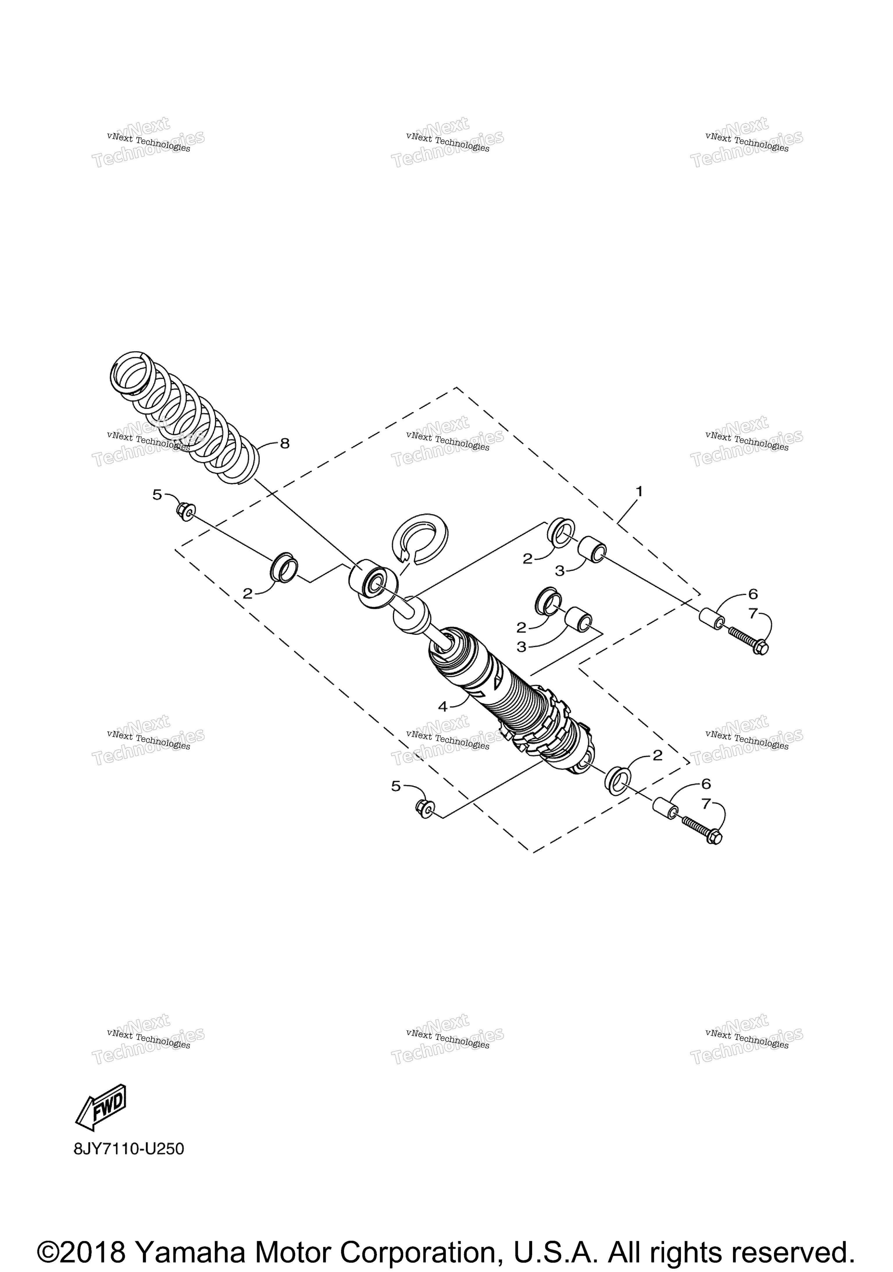 Передняя часть Suspension 2