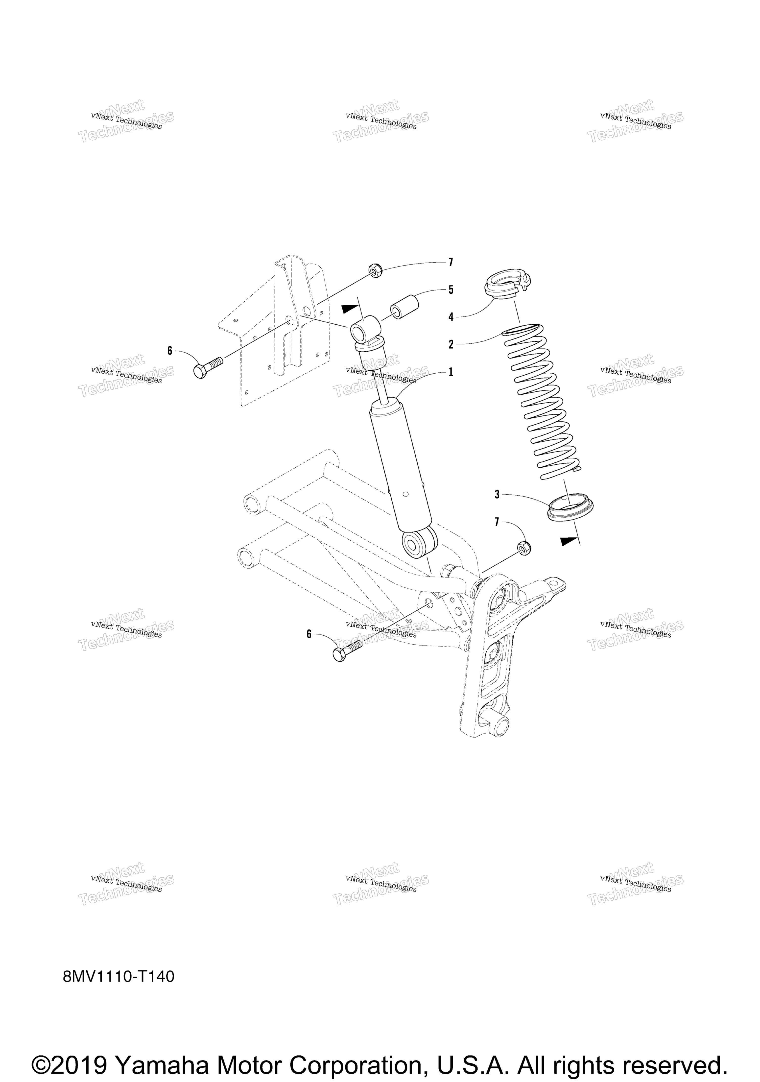 Передняя часть Suspension 2