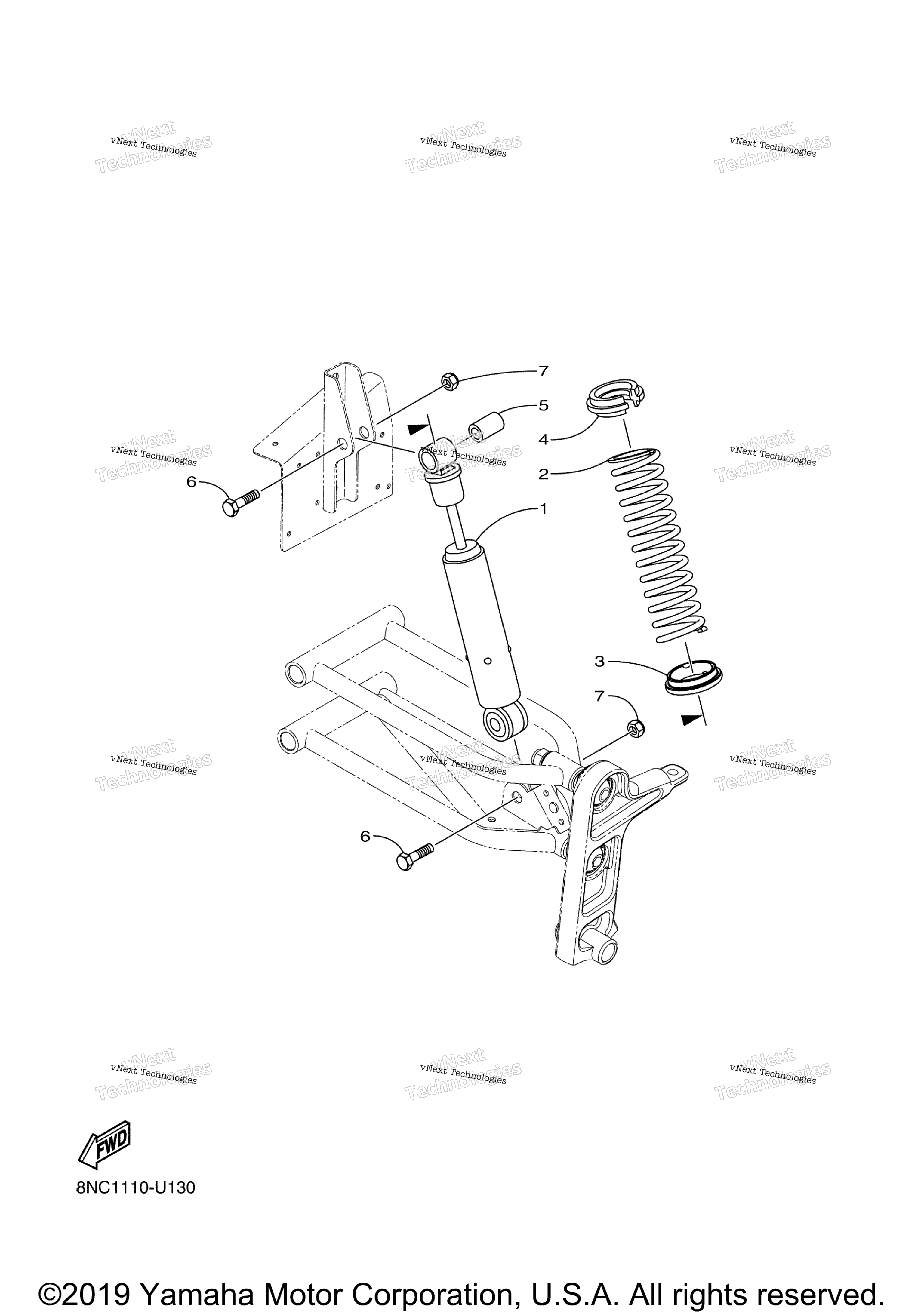 Передняя часть Suspension 2