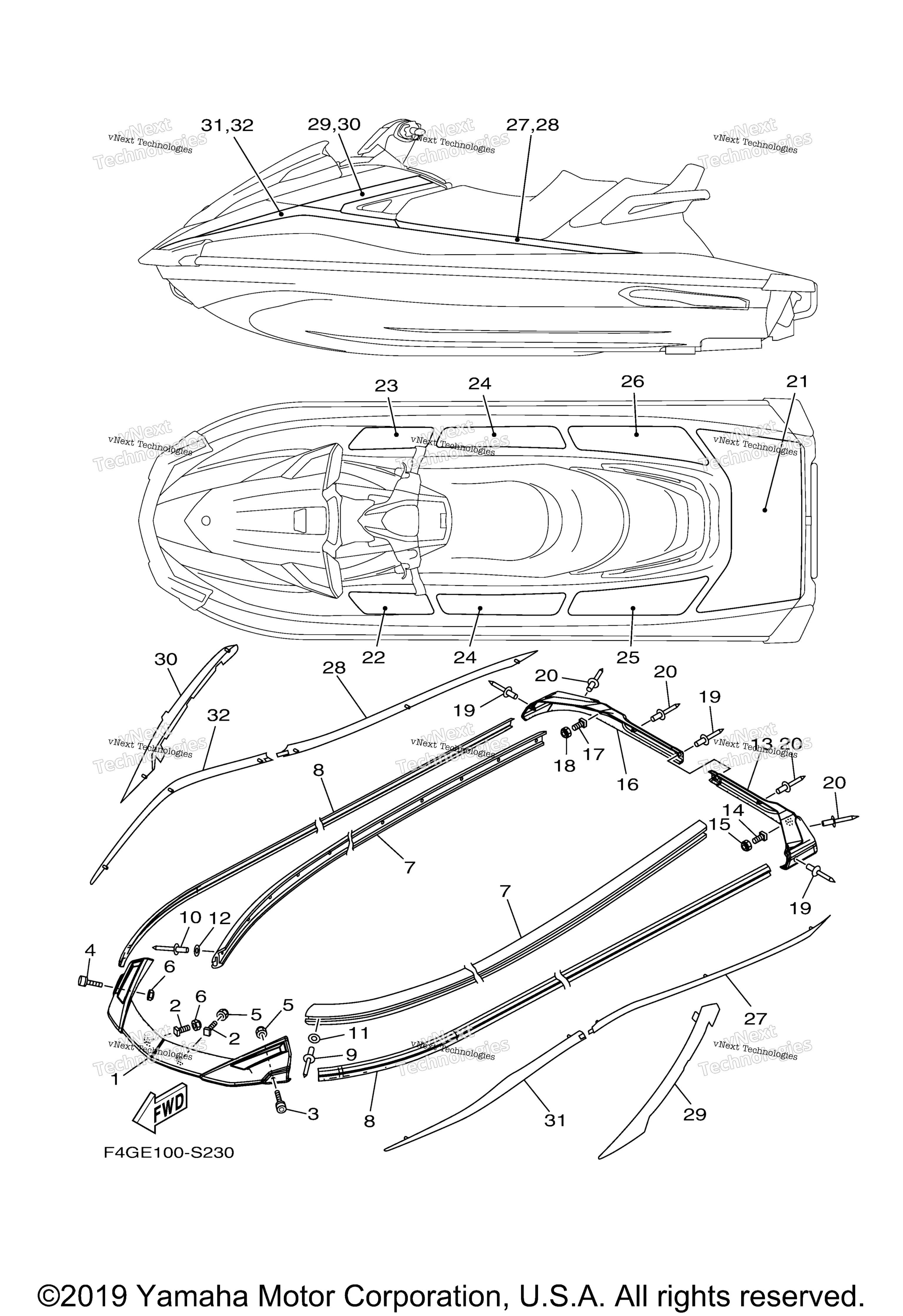 Gunwale Mat