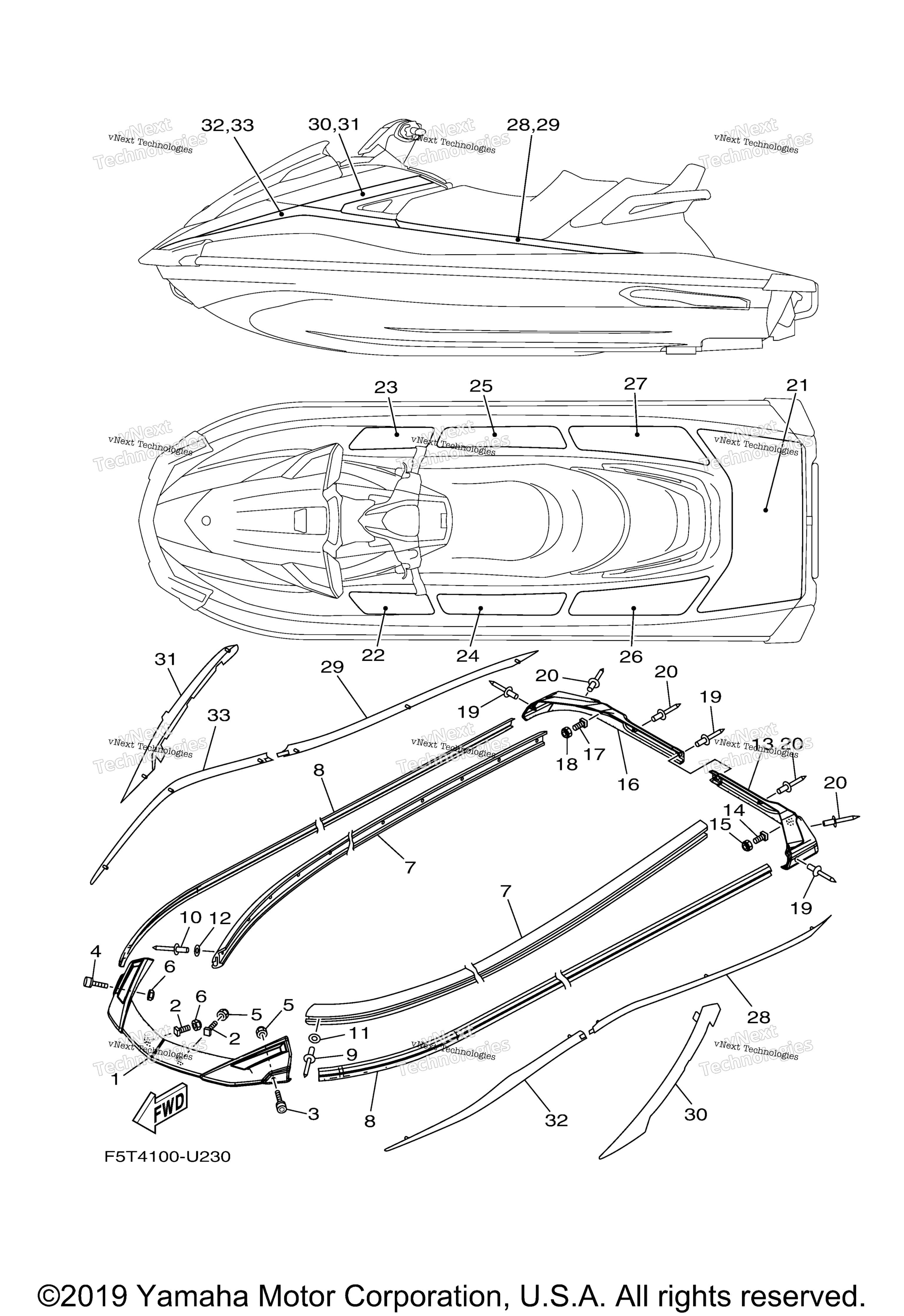Gunwale Mat