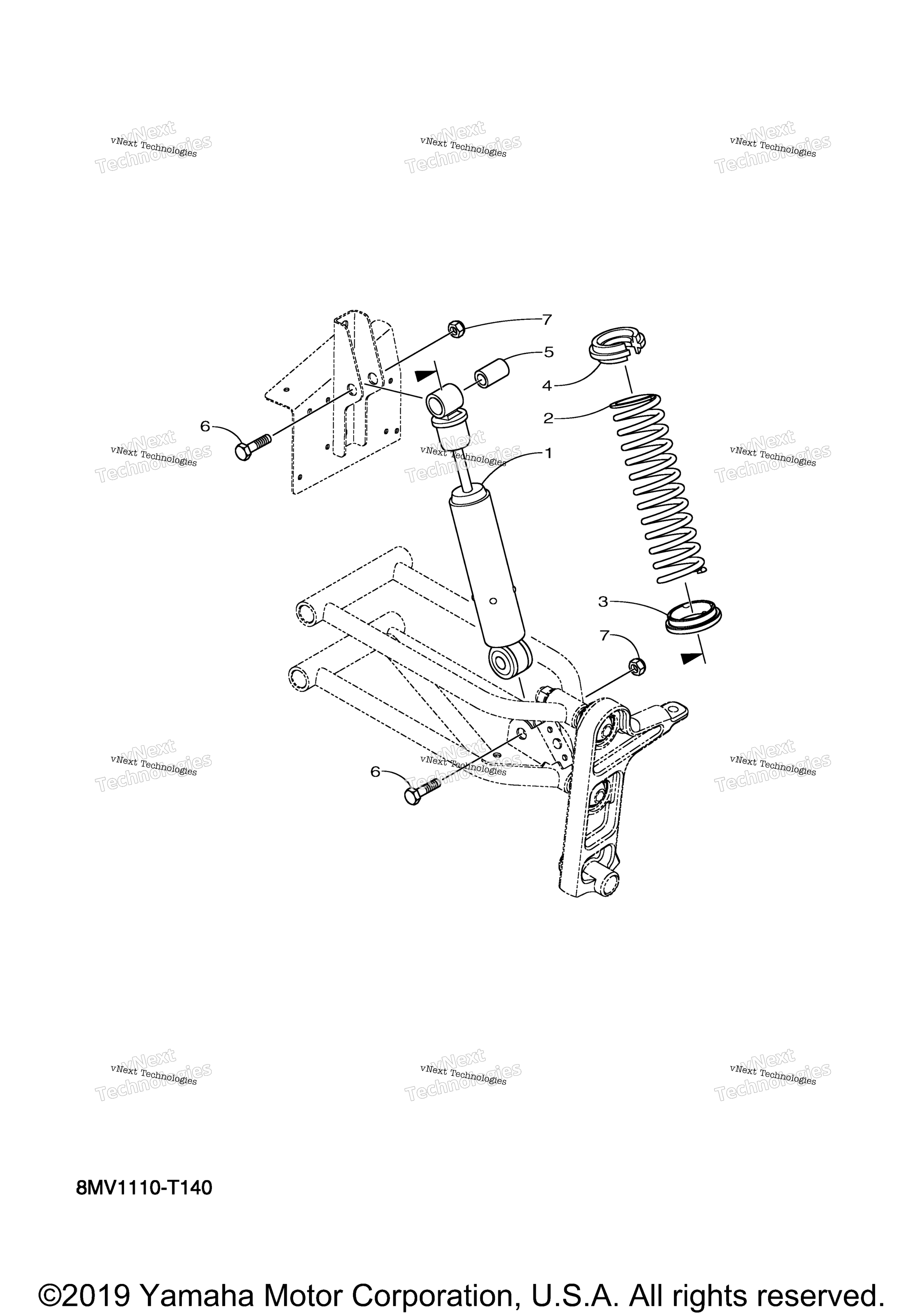 Передняя часть Suspension 2
