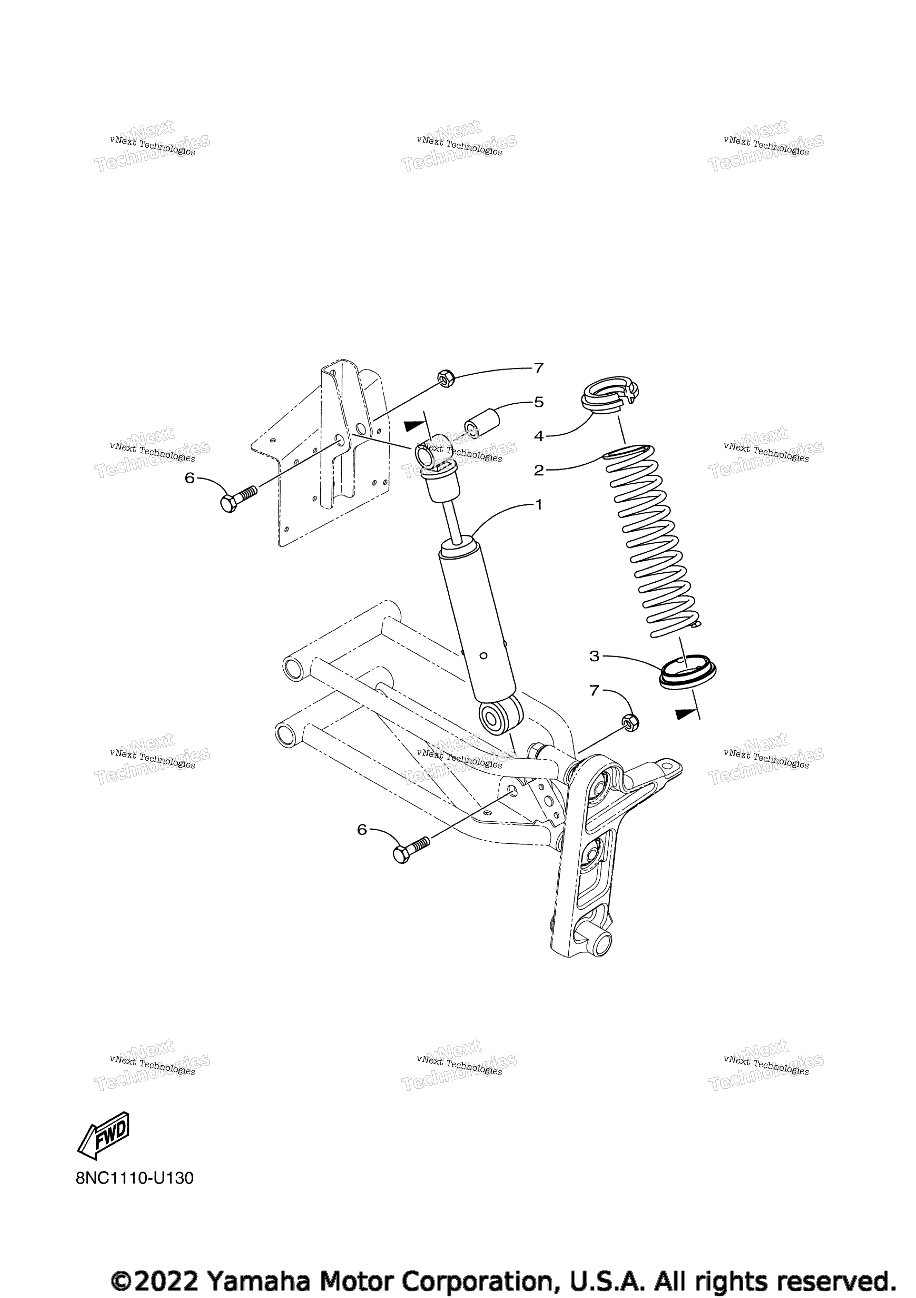 Передняя часть Suspension 2