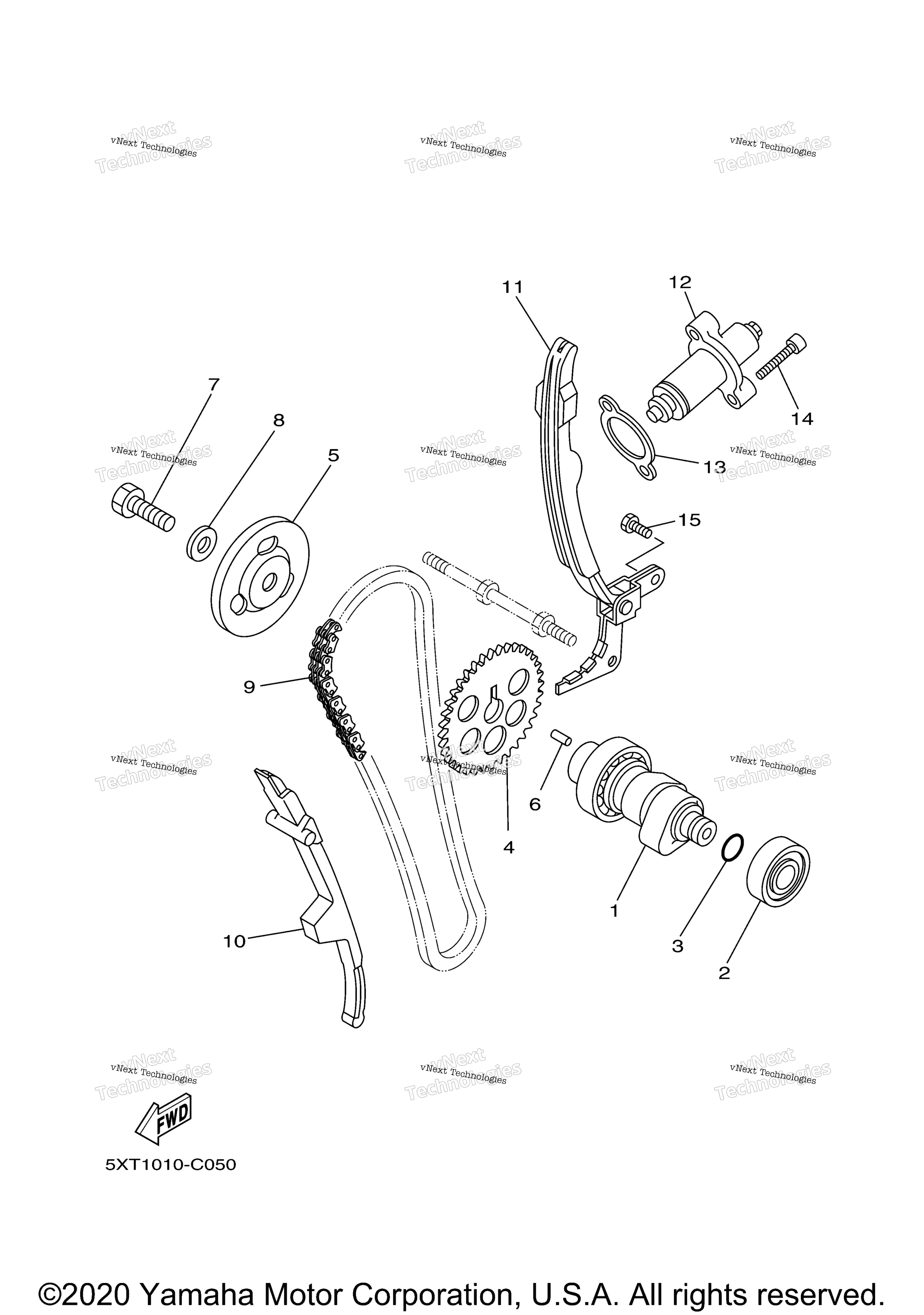 ЦЕПЬ РАСПРЕДВАЛА