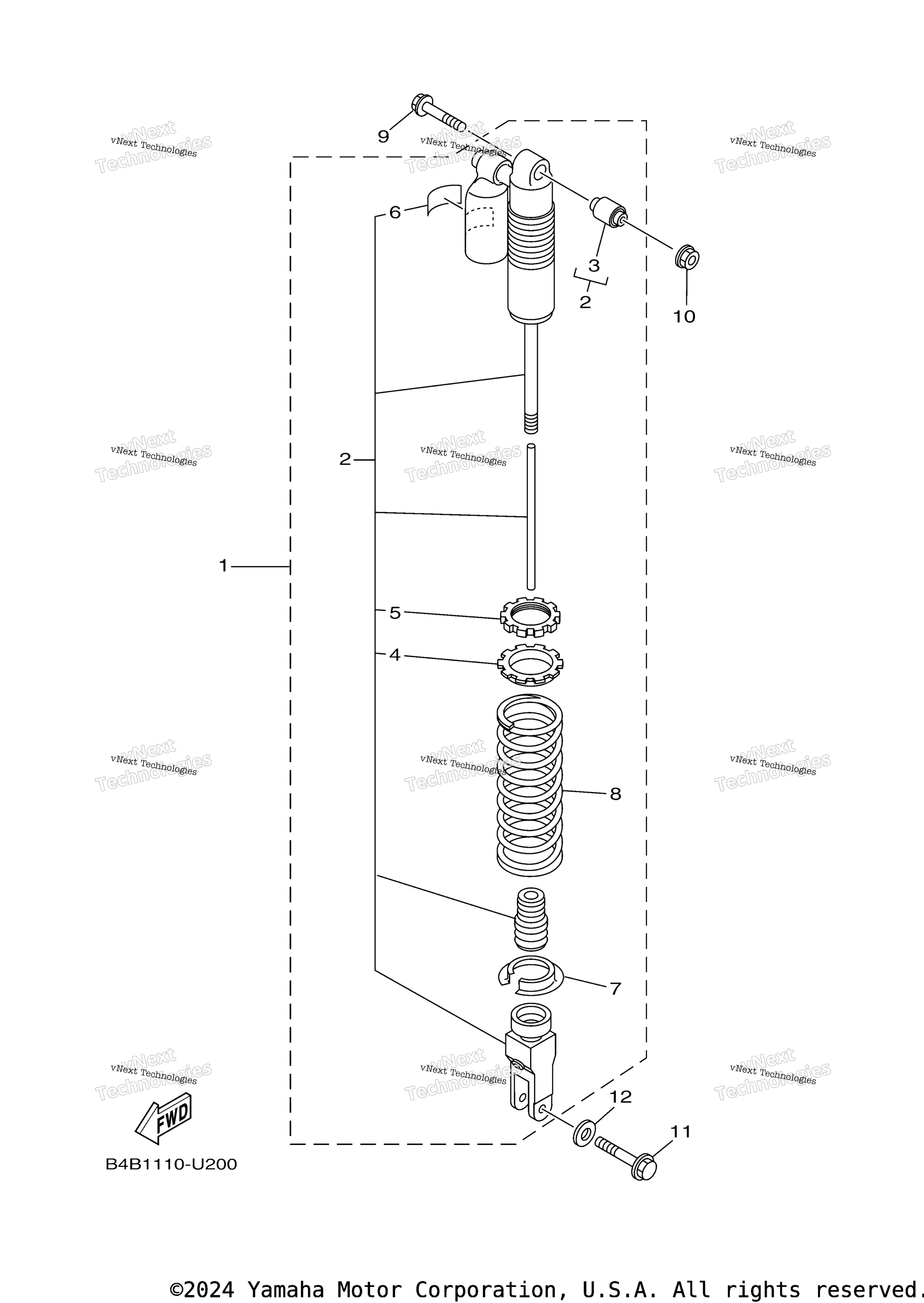 Задняя часть ARM SUSPENSION