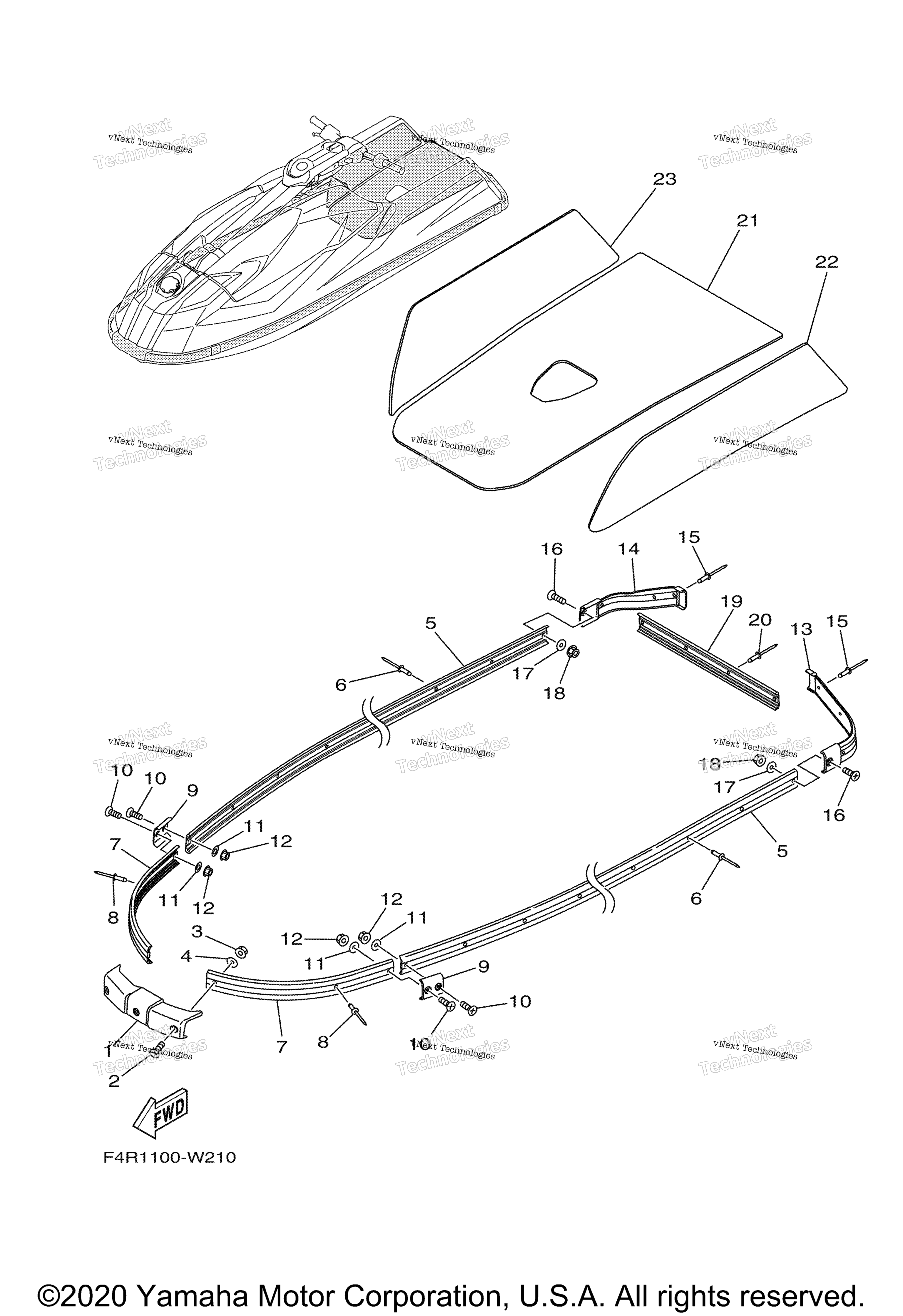 Gunwale Mat