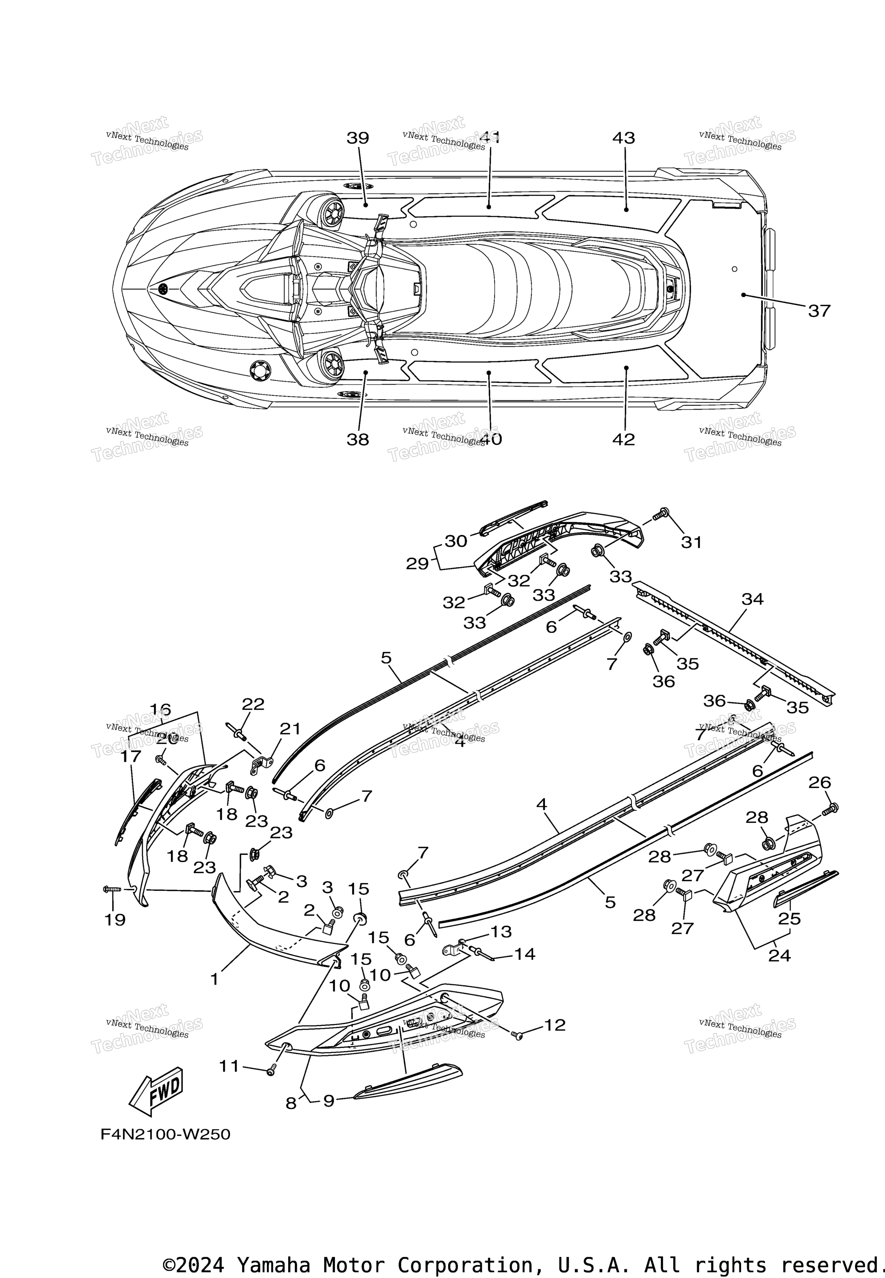 Gunwale Mat