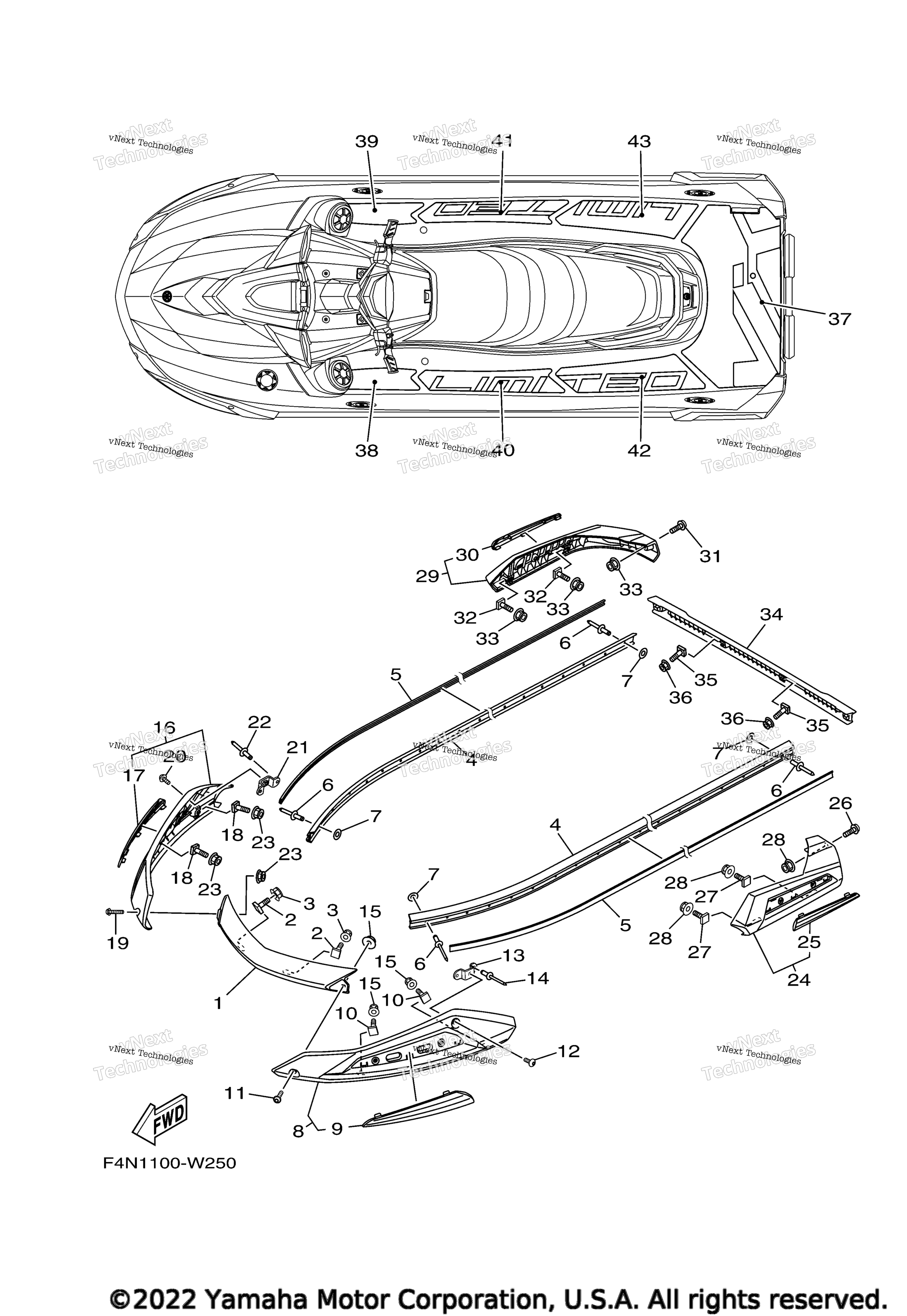 Gunwale Mat