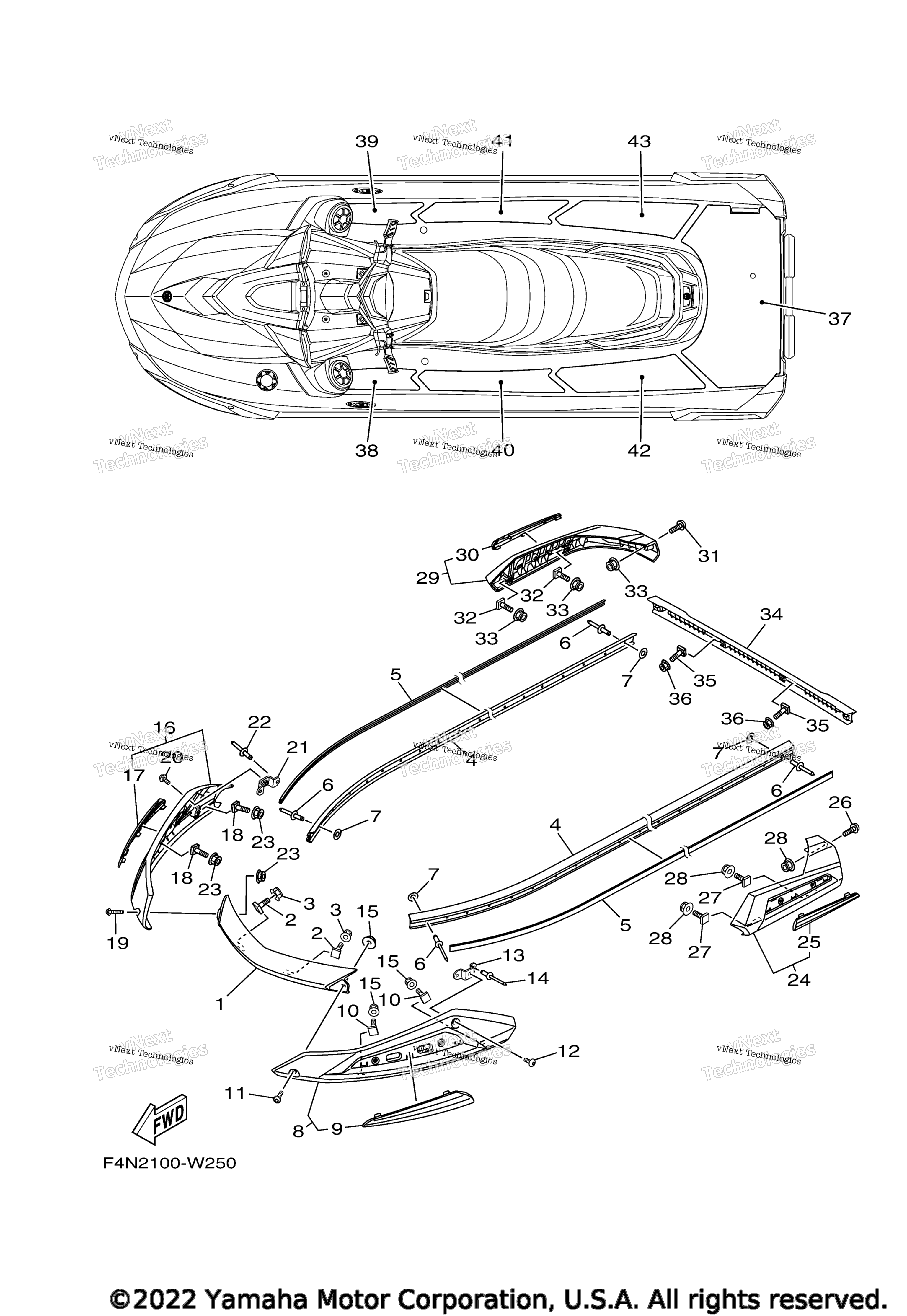 Gunwale Mat