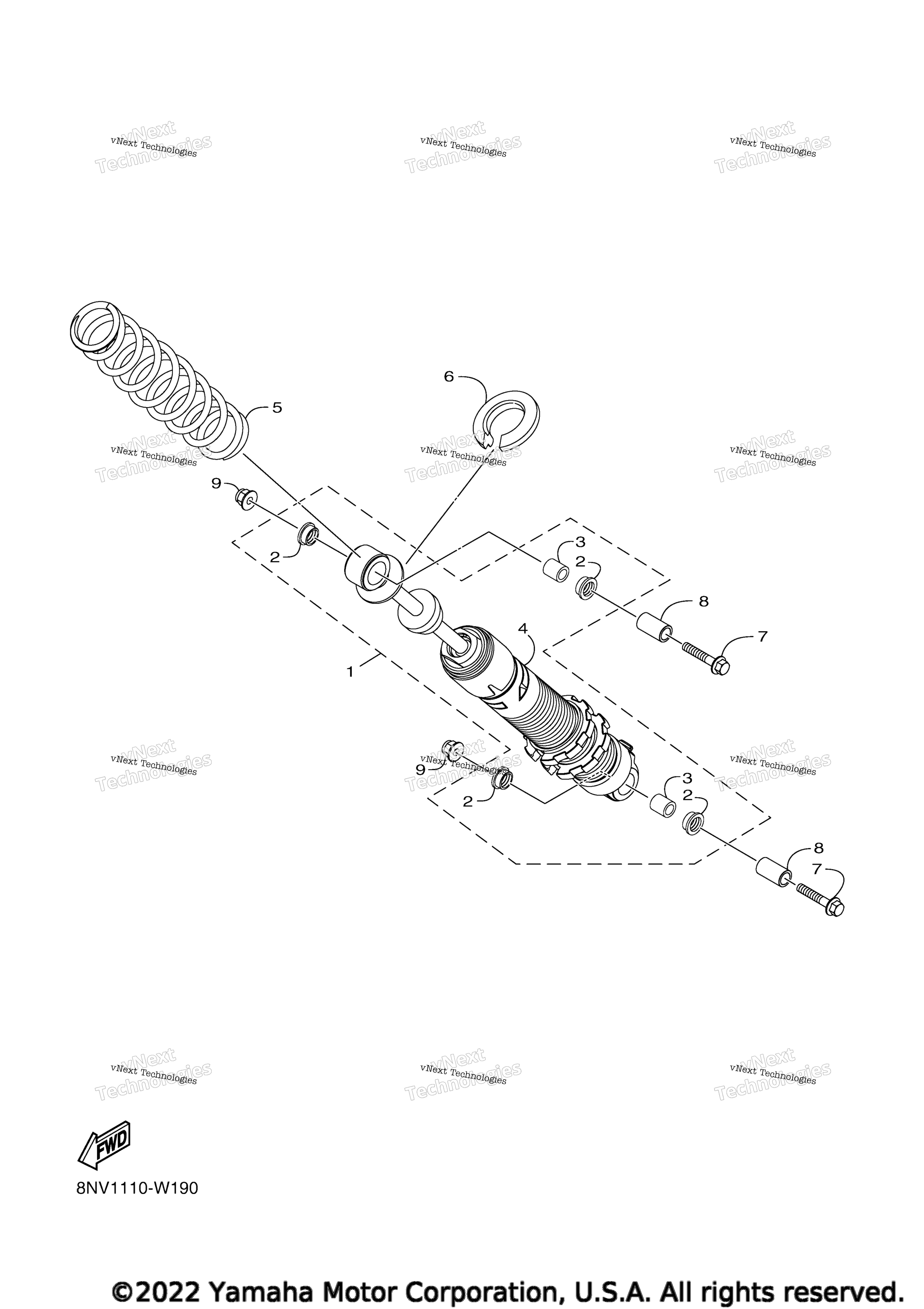 Передняя часть Suspension 2