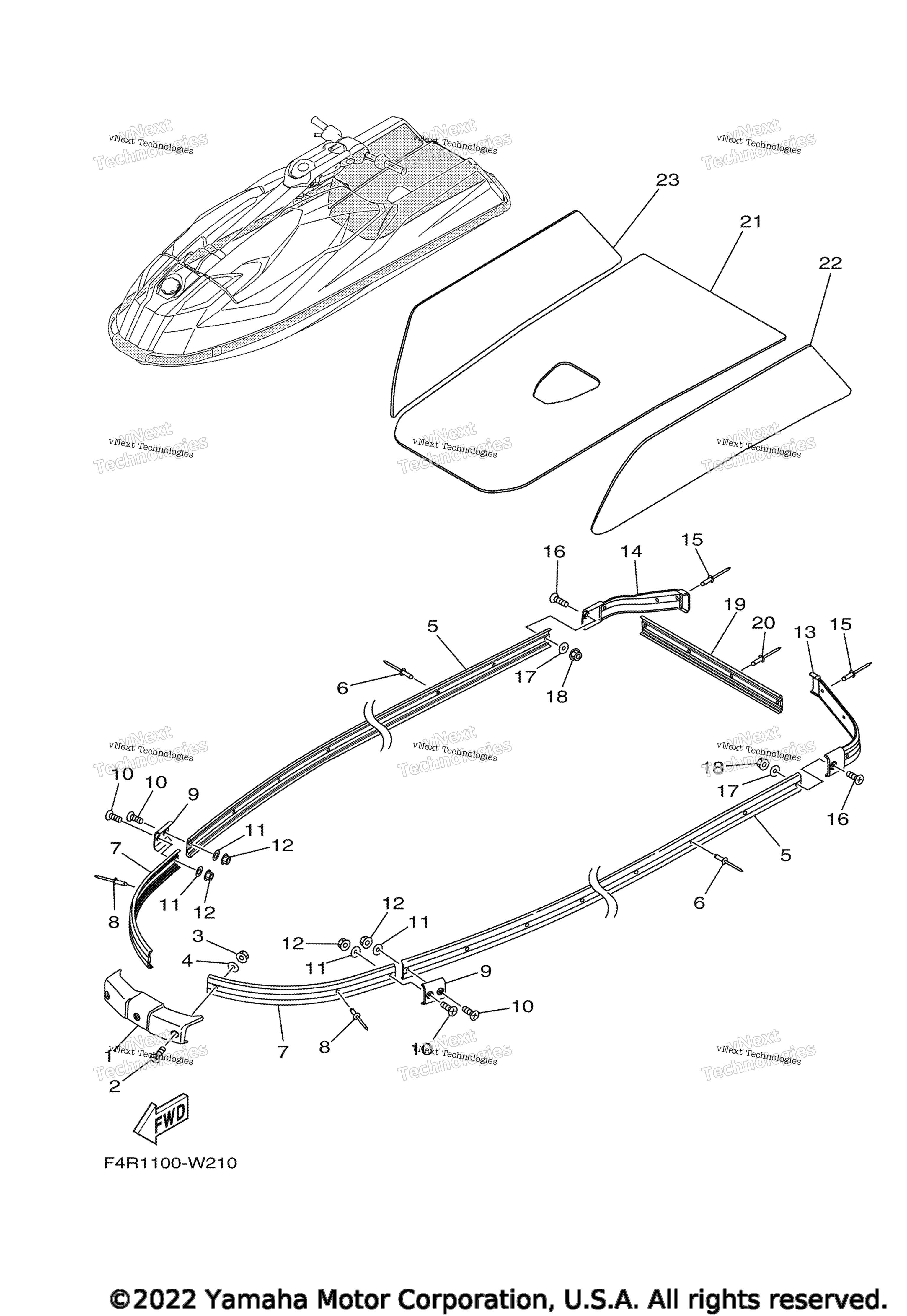 Gunwale Mat