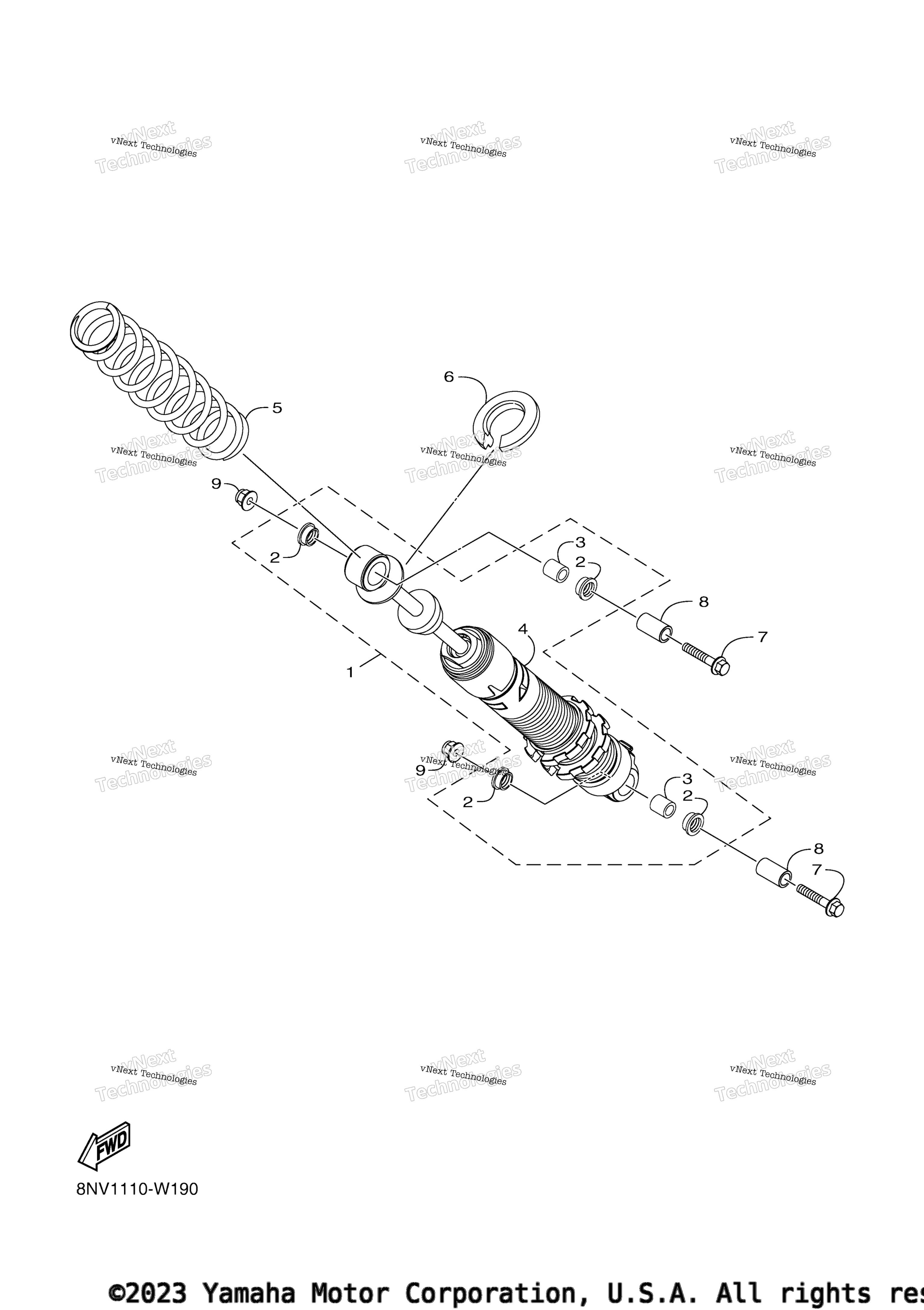 Передняя часть Suspension 2