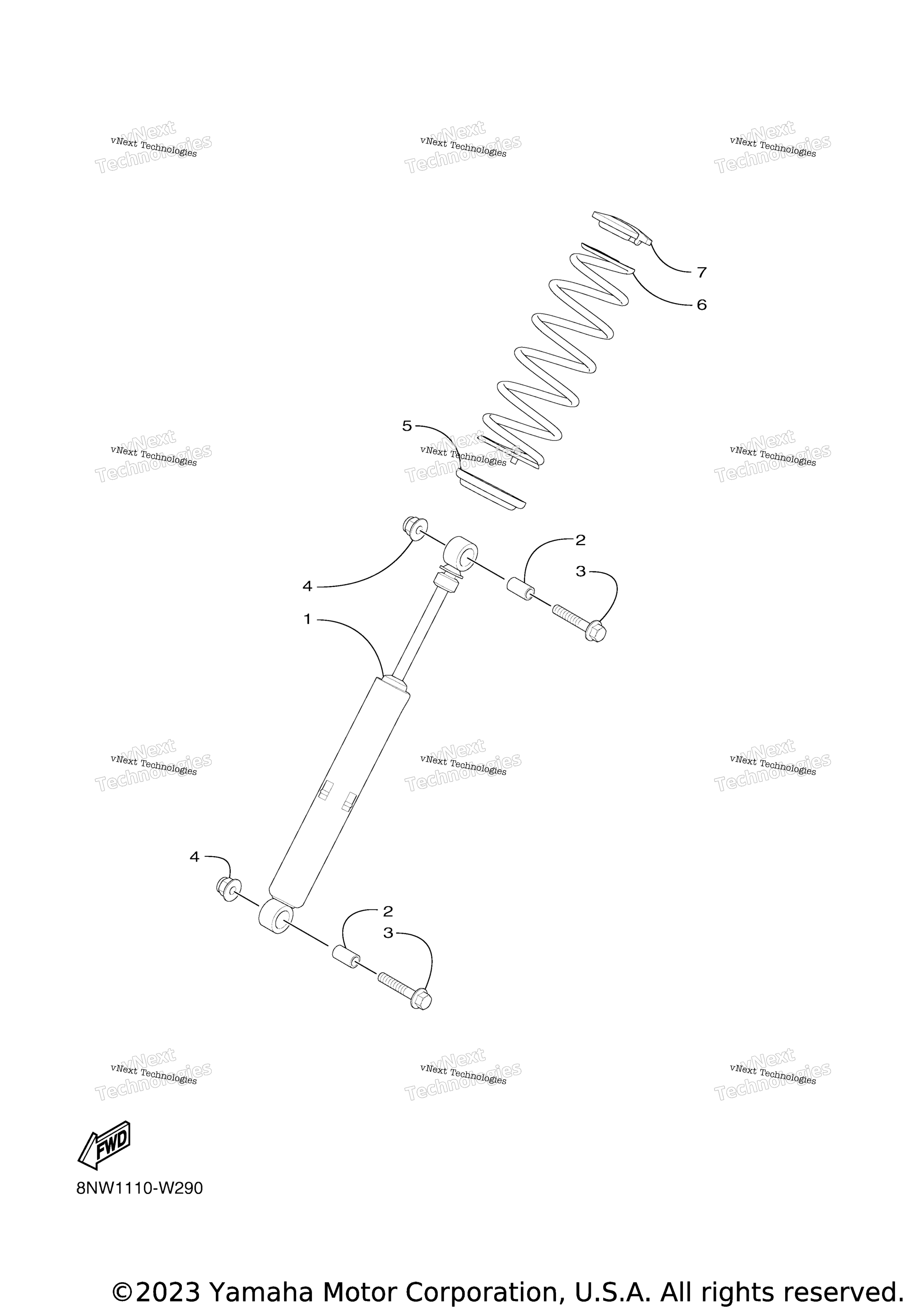 Передняя часть Suspension 2