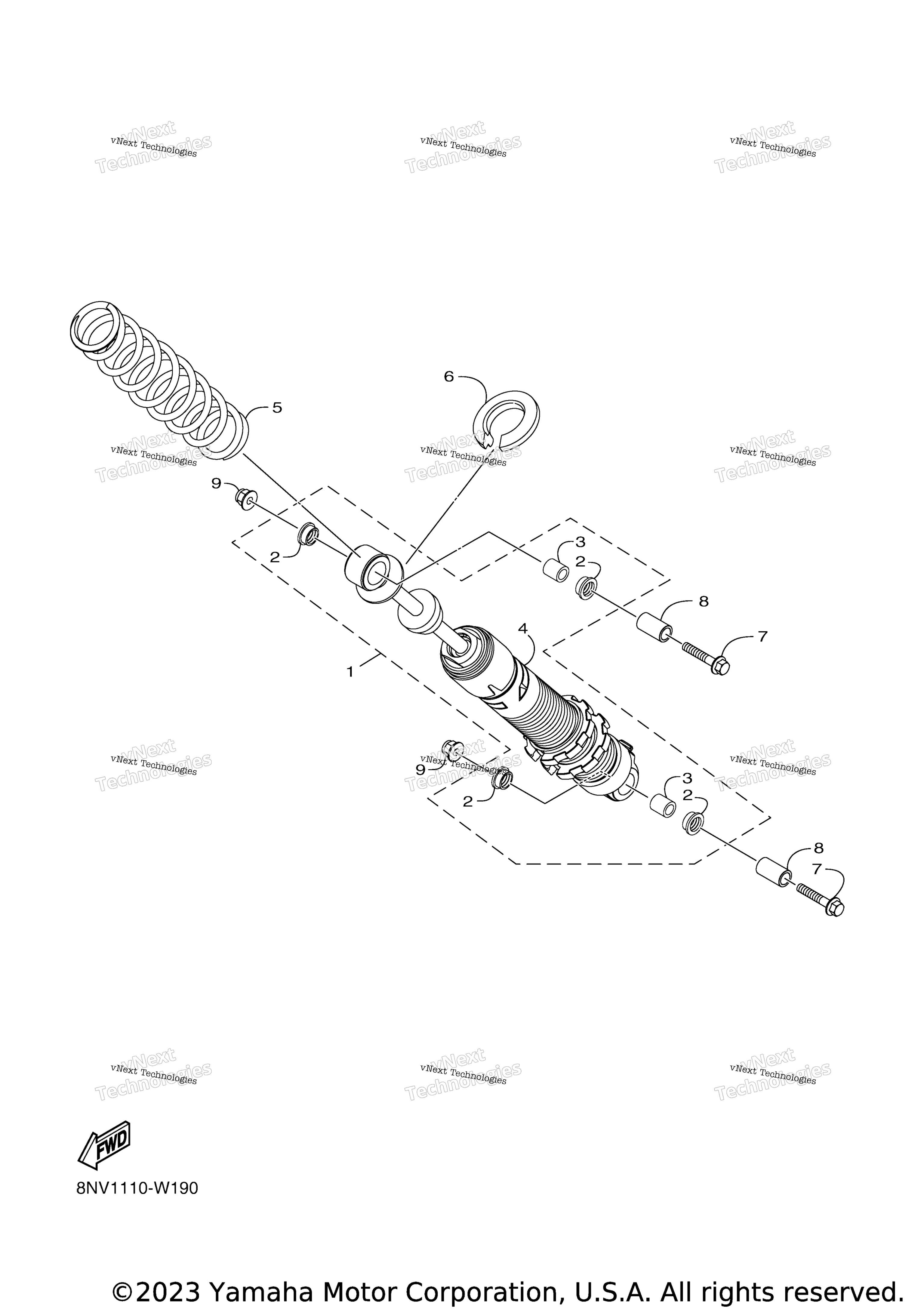Передняя часть Suspension 2