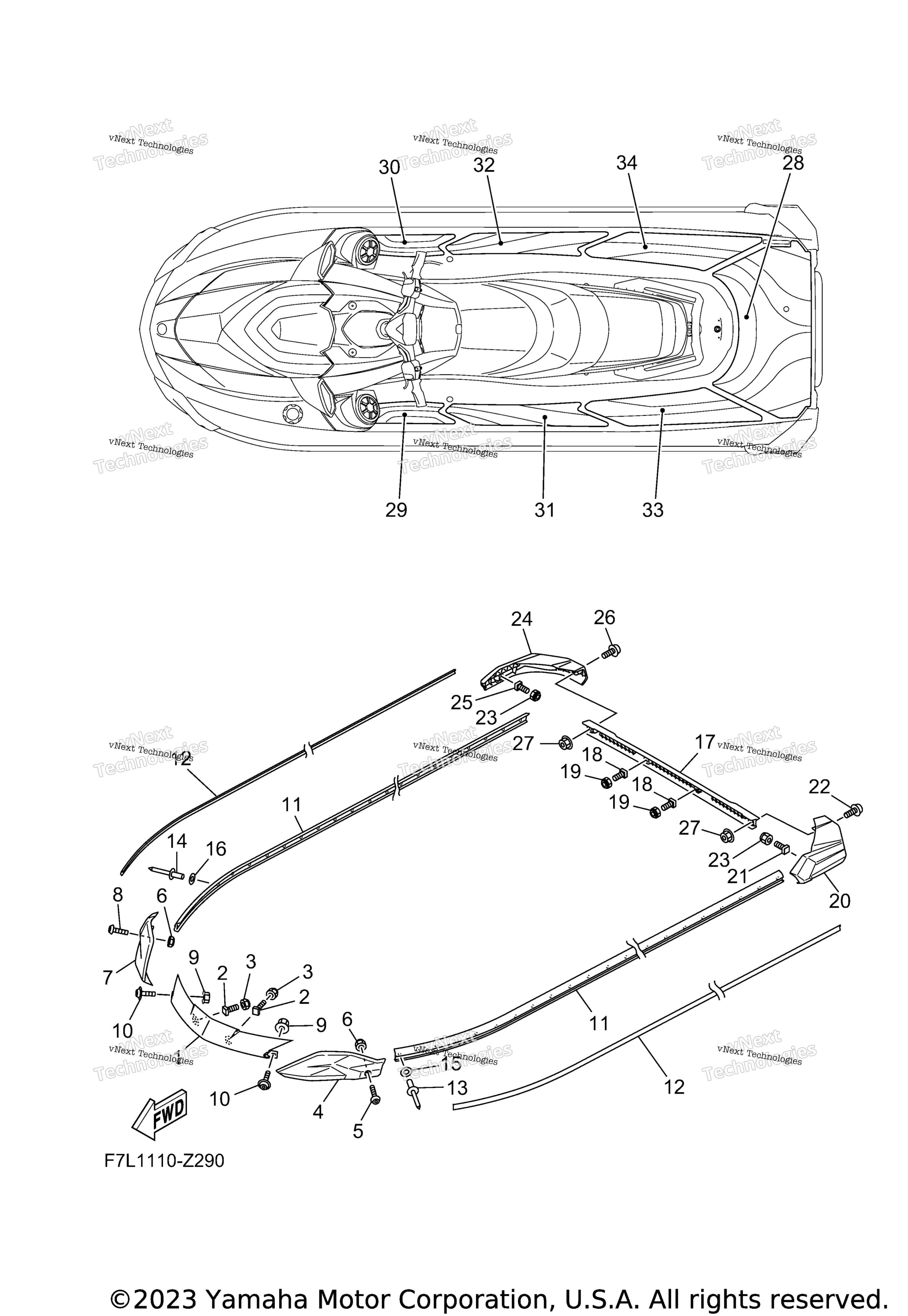 Gunwale Mat
