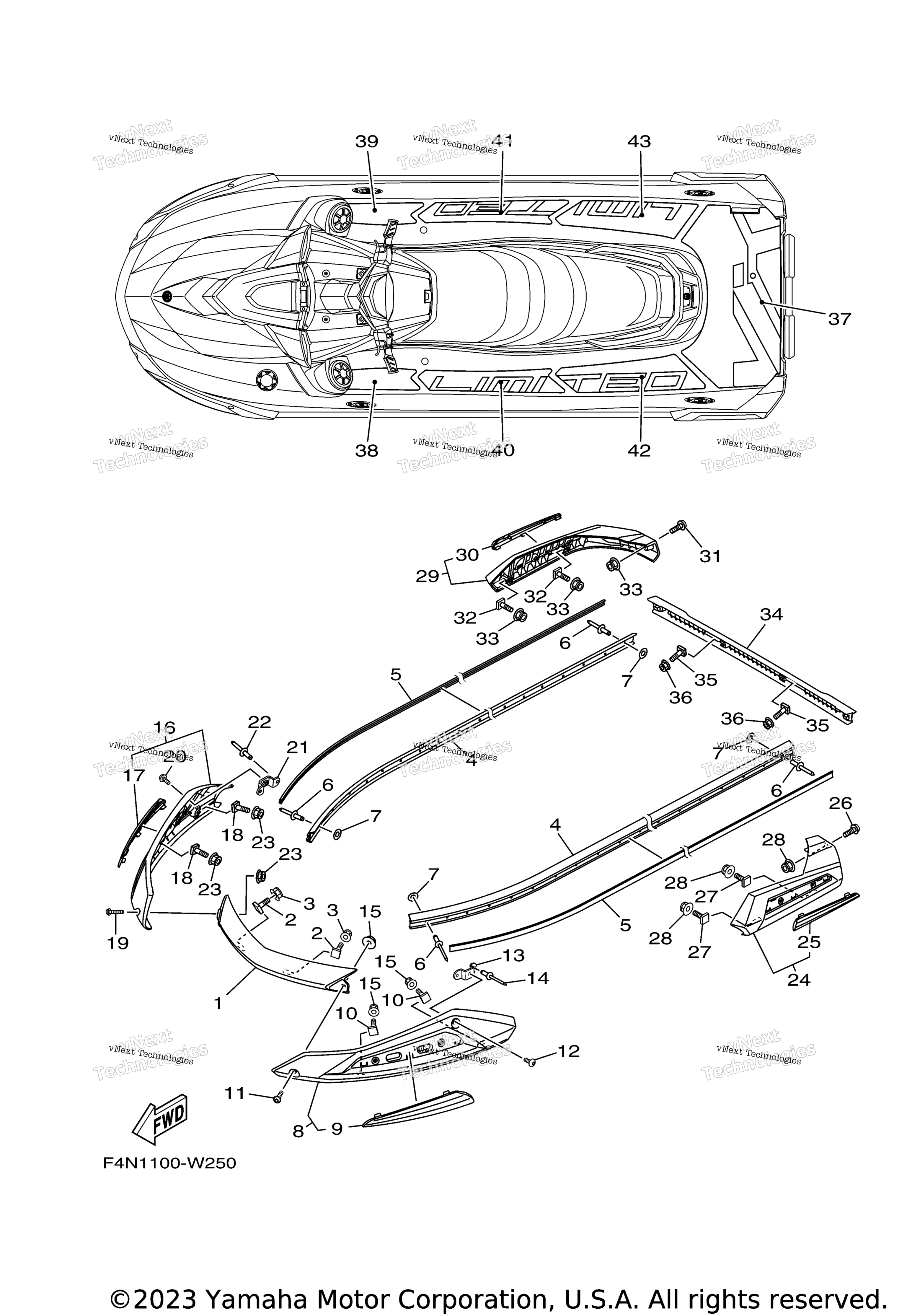 Gunwale Mat