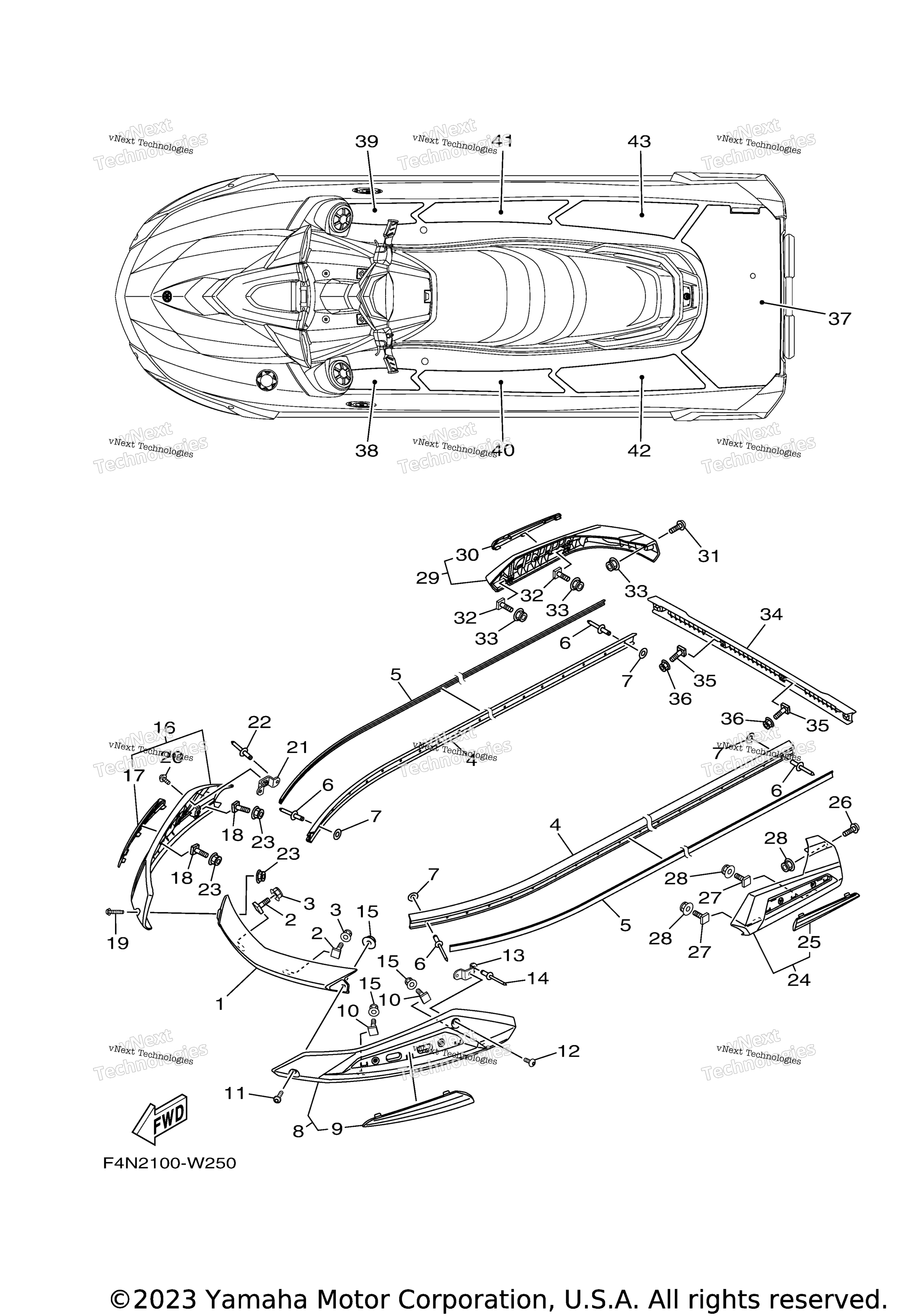 Gunwale Mat