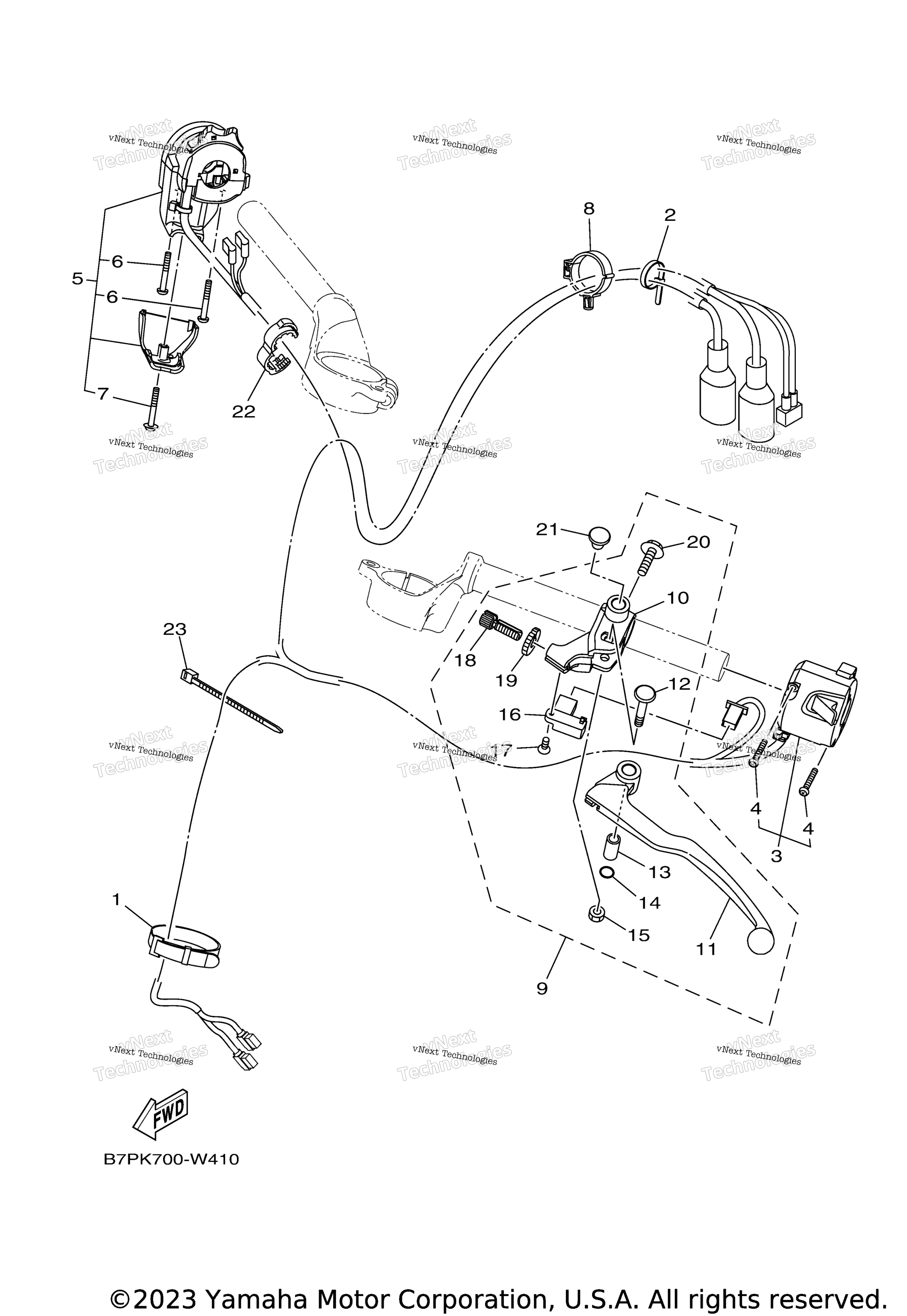 HANDLE SWITCH & LEVER