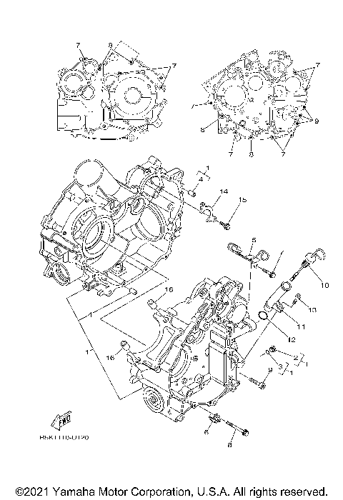 2021 KODIAK 700 EPS SE (YFM70KPSMO)