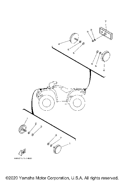 2021 KODIAK 450 (YFM45KDXMG/YFM45KDXMR)