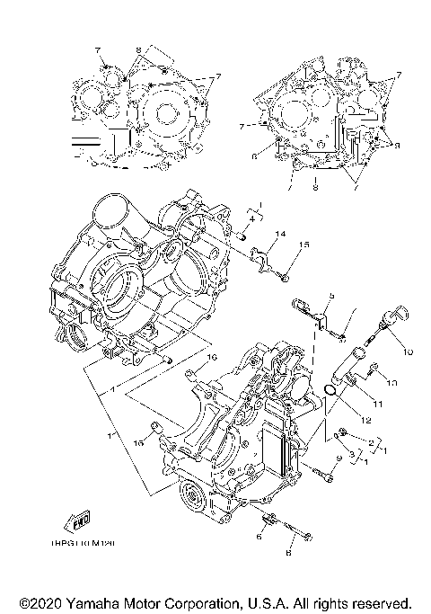 2020 GRIZZLY EPS (YFM70GPALG/YFM70GPALW)