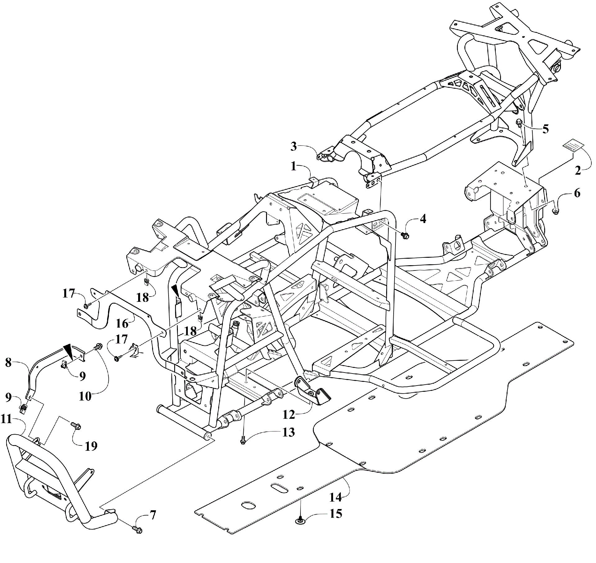 Рама AND RELATED PARTS  [304125]
