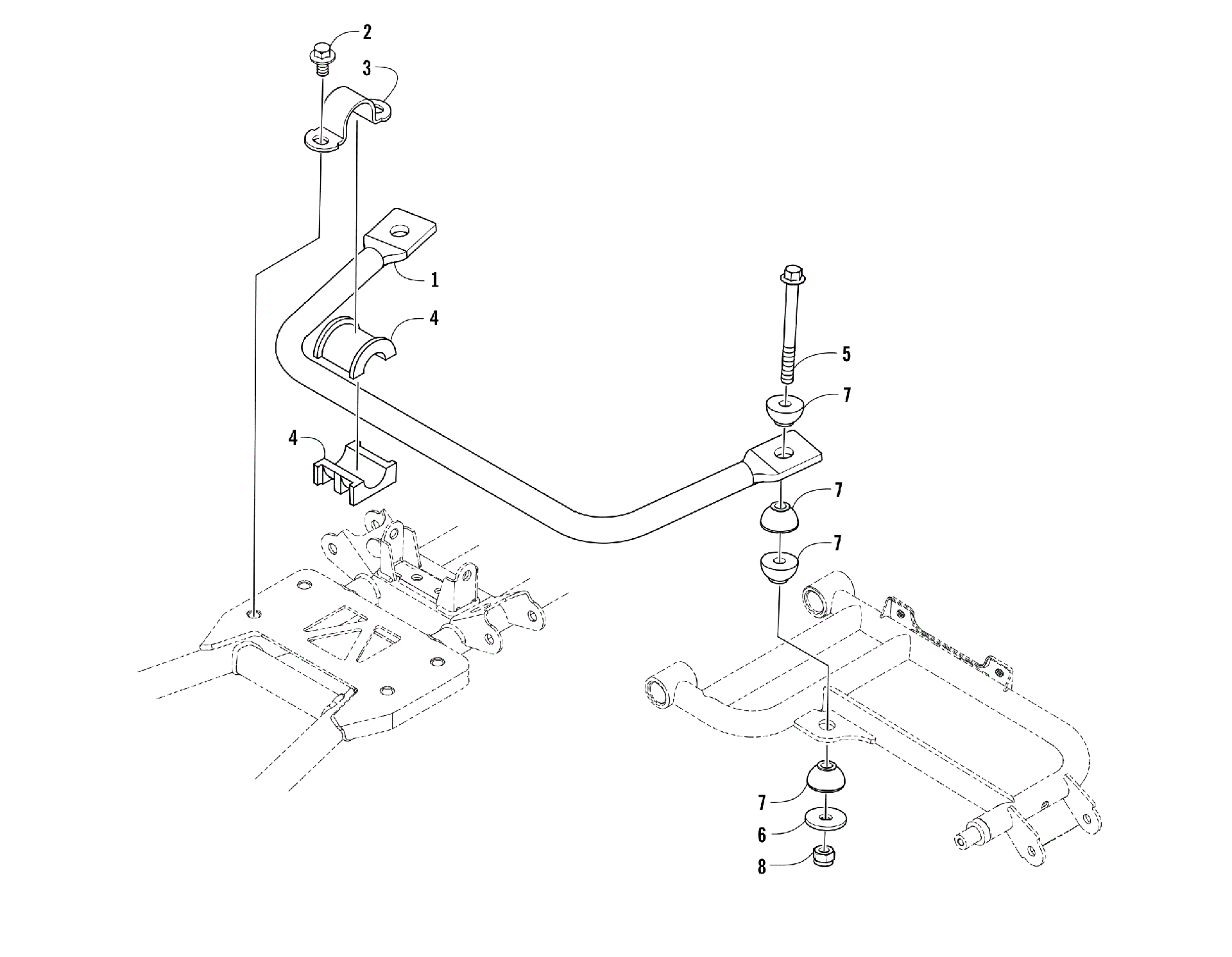 SWAY BAR узел [303676]