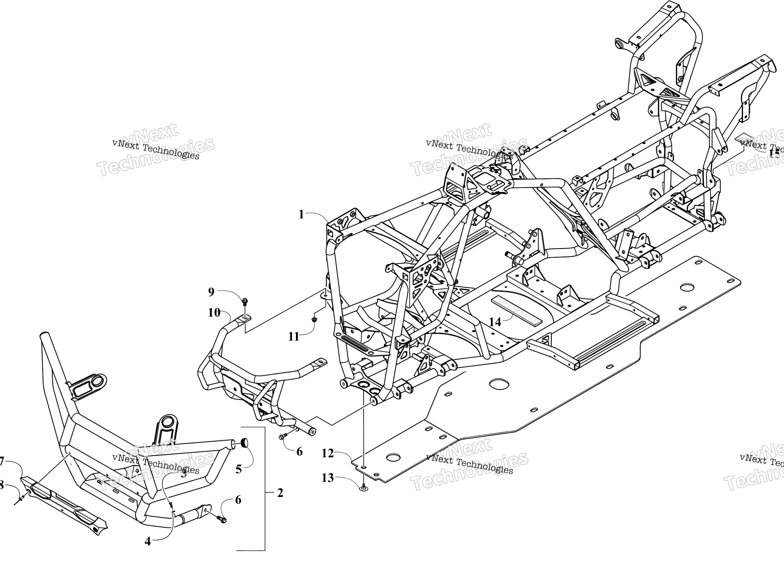 Рама And Related Parts