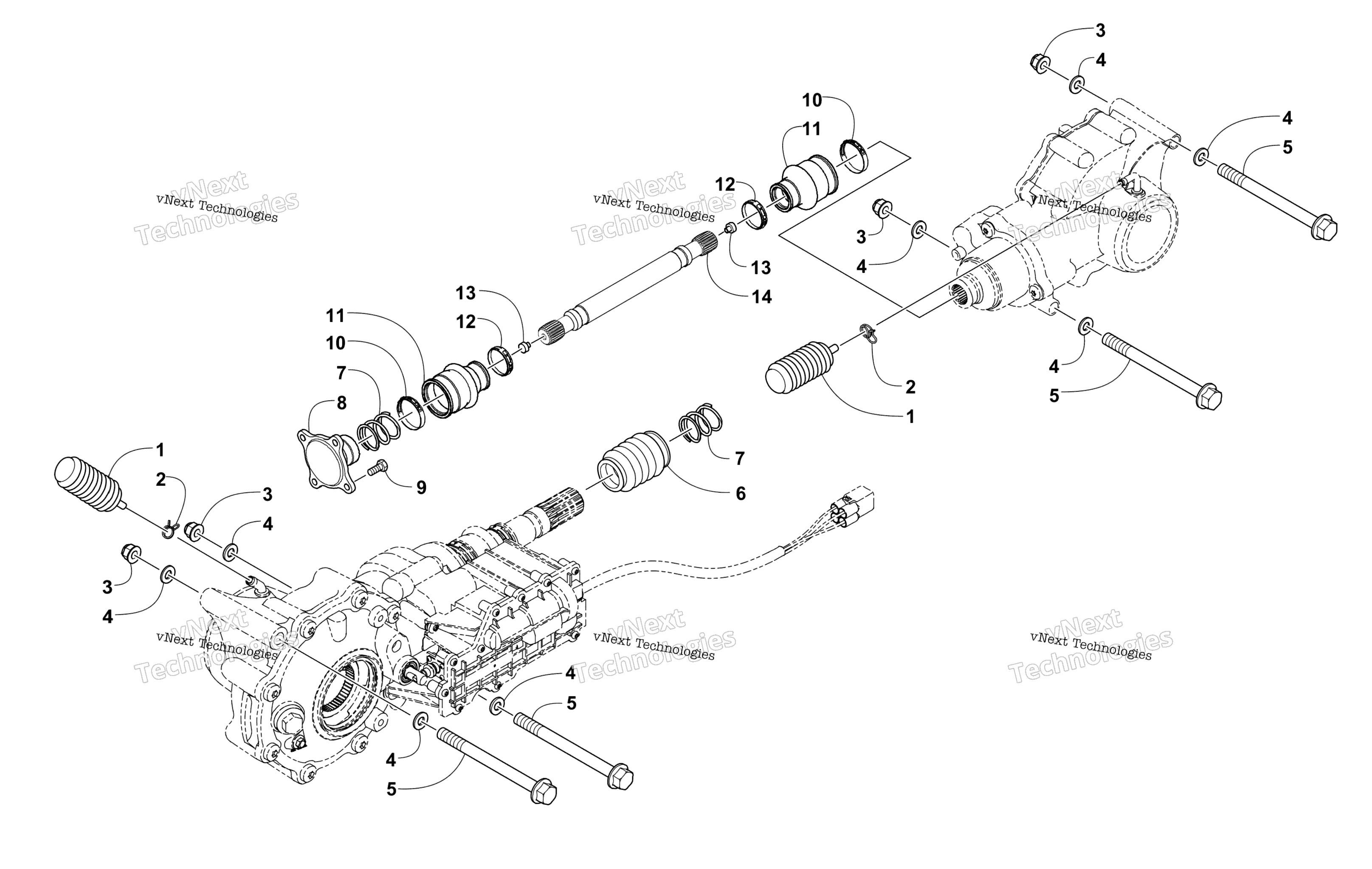 Привод Train Assembly