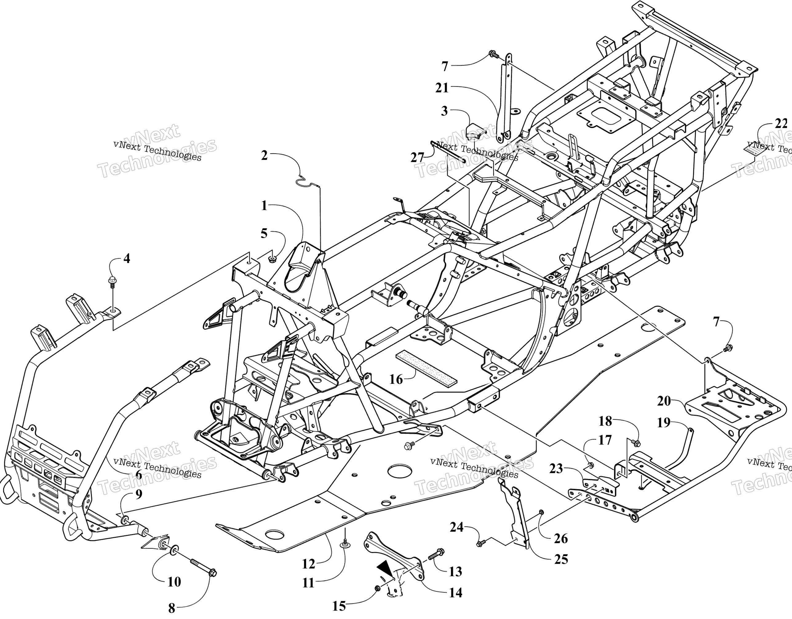 Рама And Related Parts