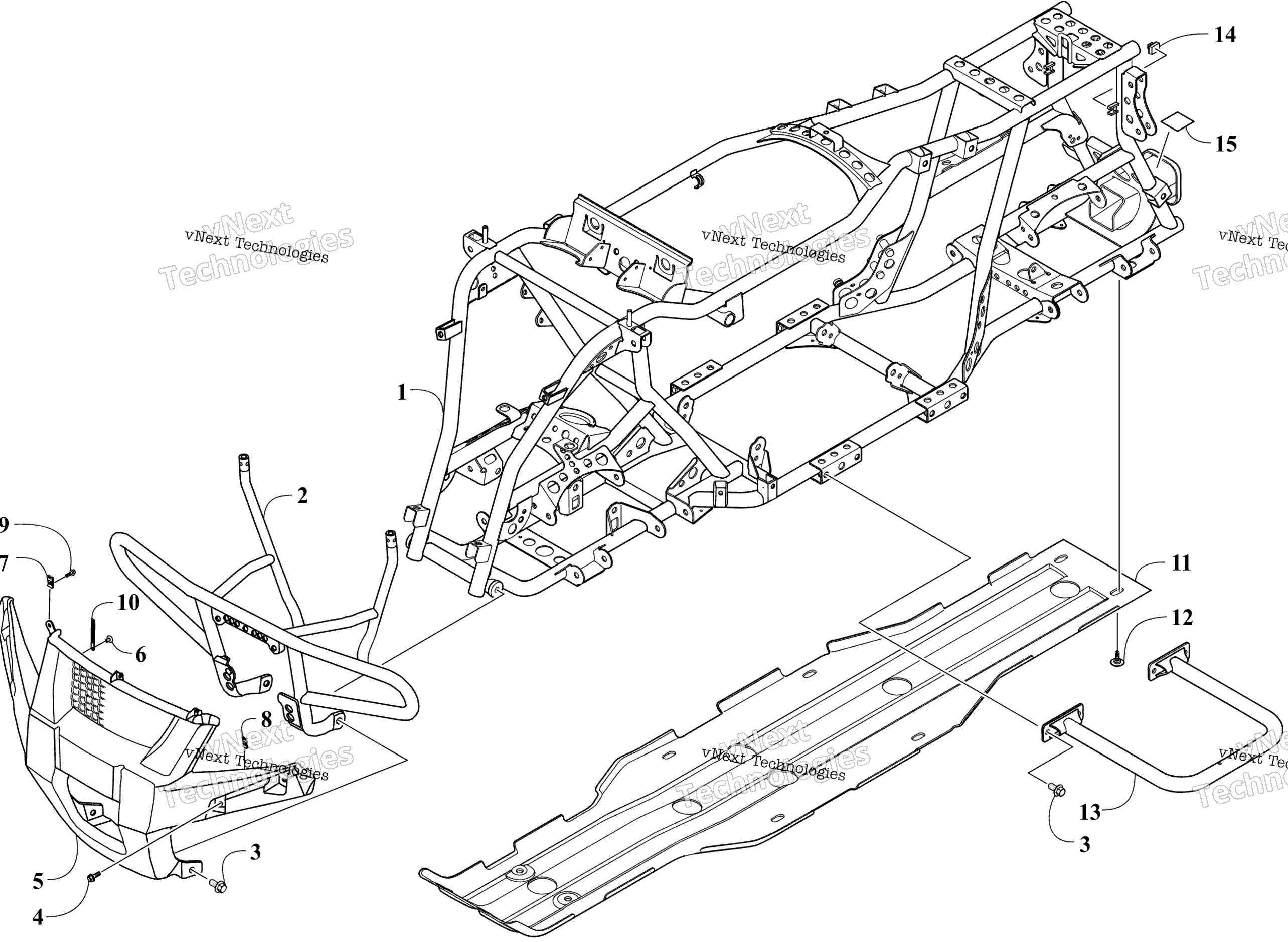 Рама And Related Parts