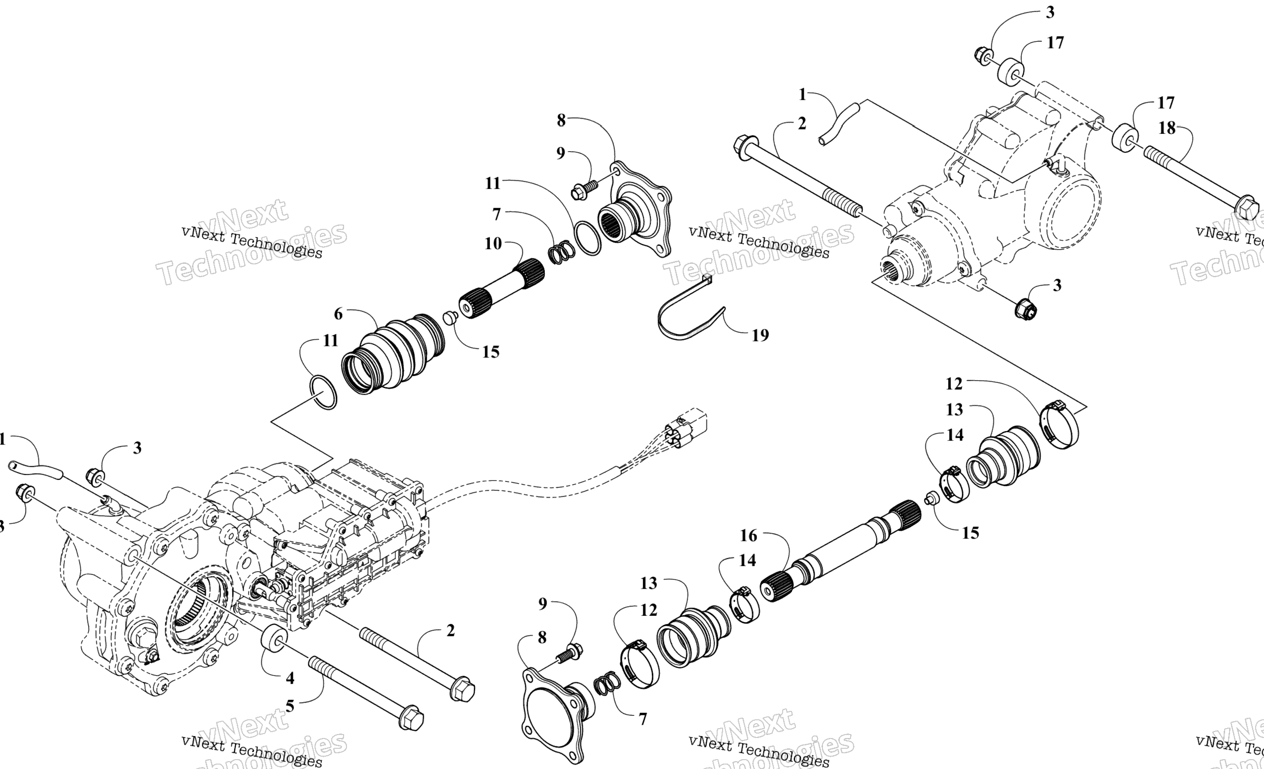 Привод Train Assembly