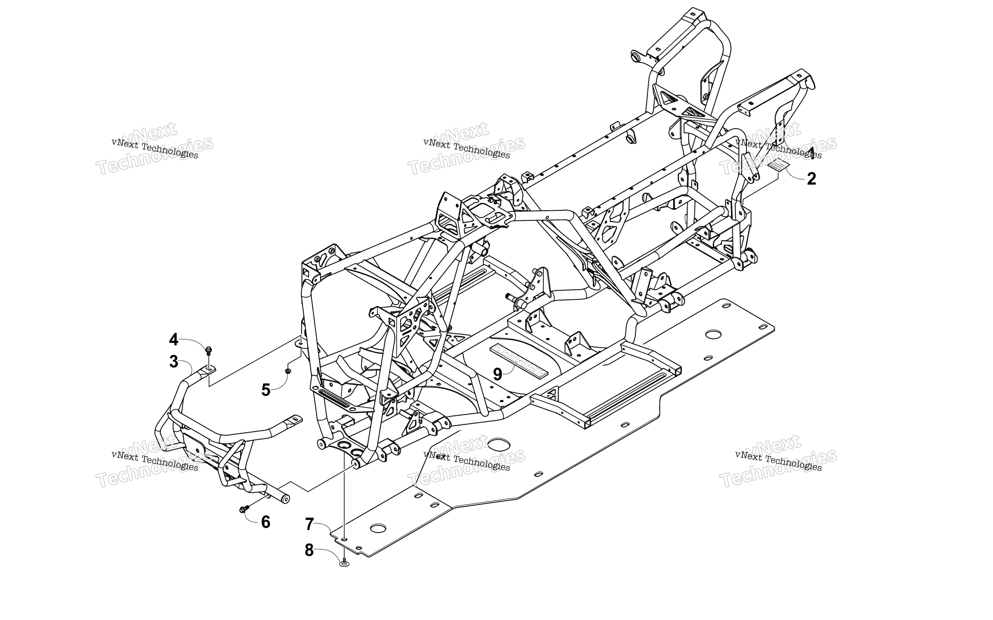 Рама And Related Parts