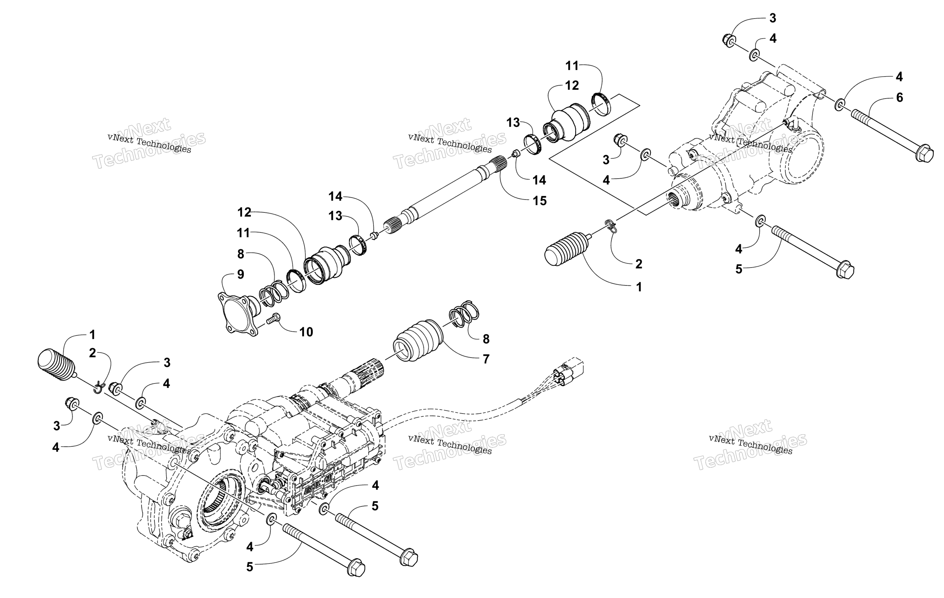 Привод Train Assembly
