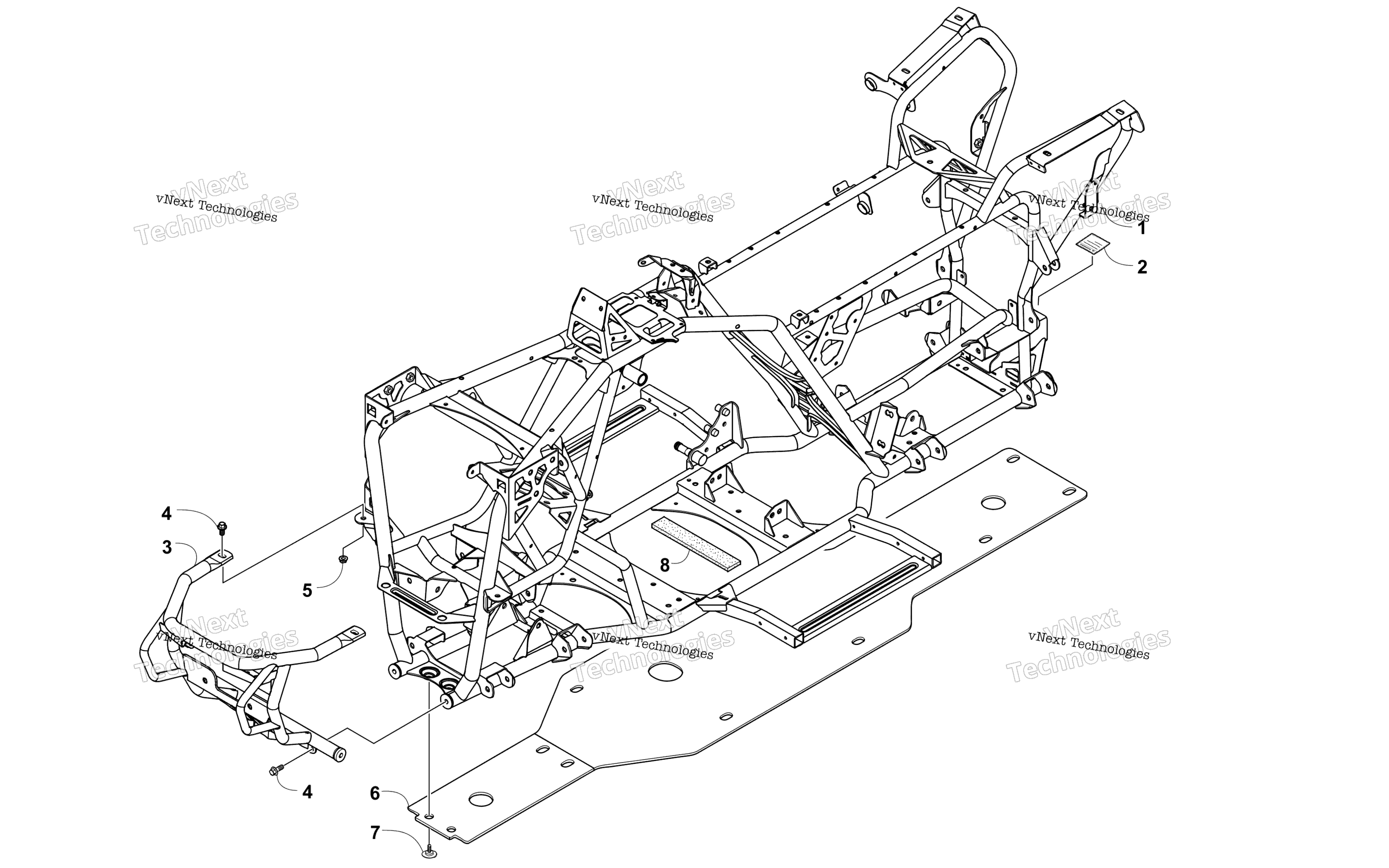 Рама And Related Parts