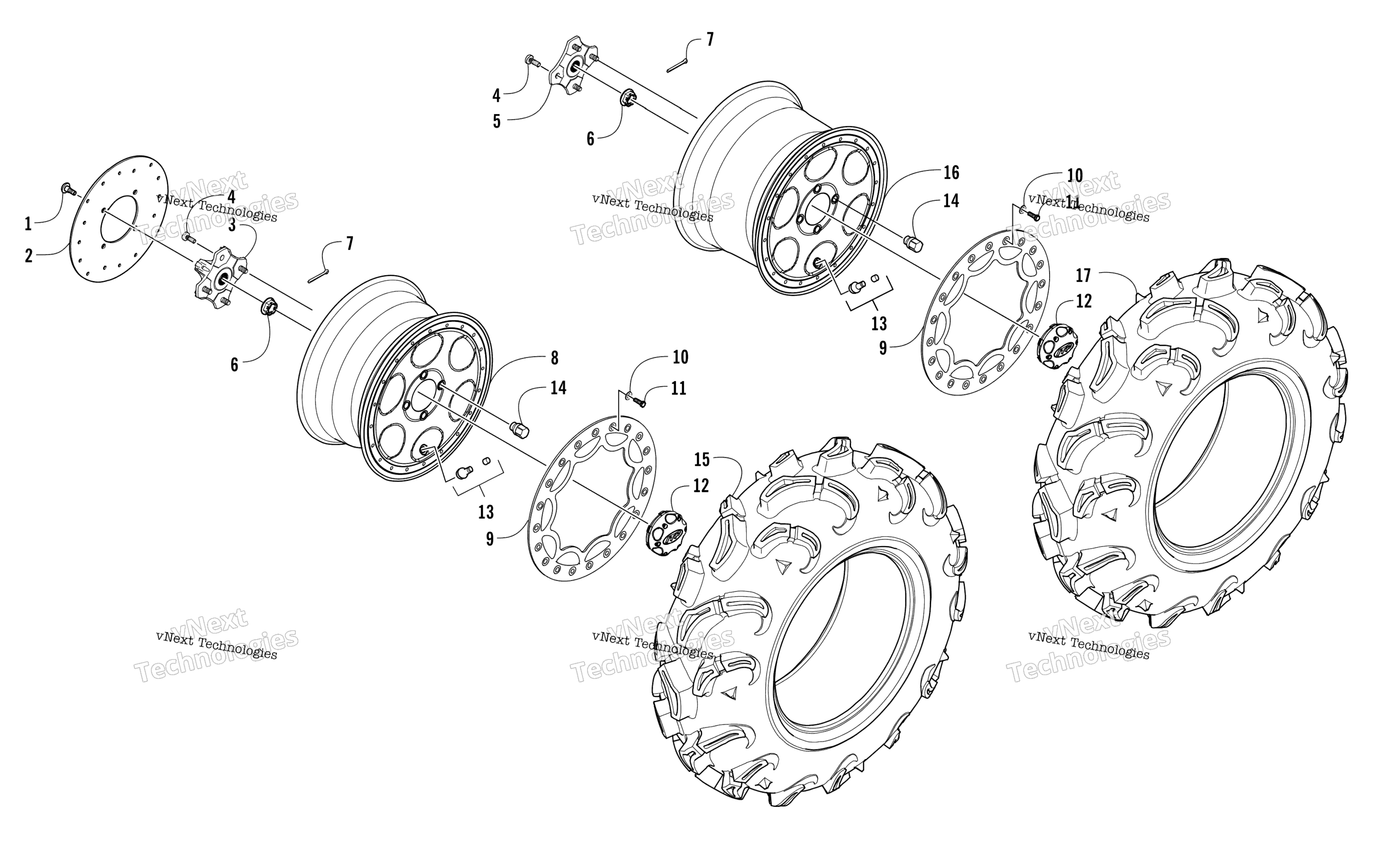 Колесо And Tire Assembly