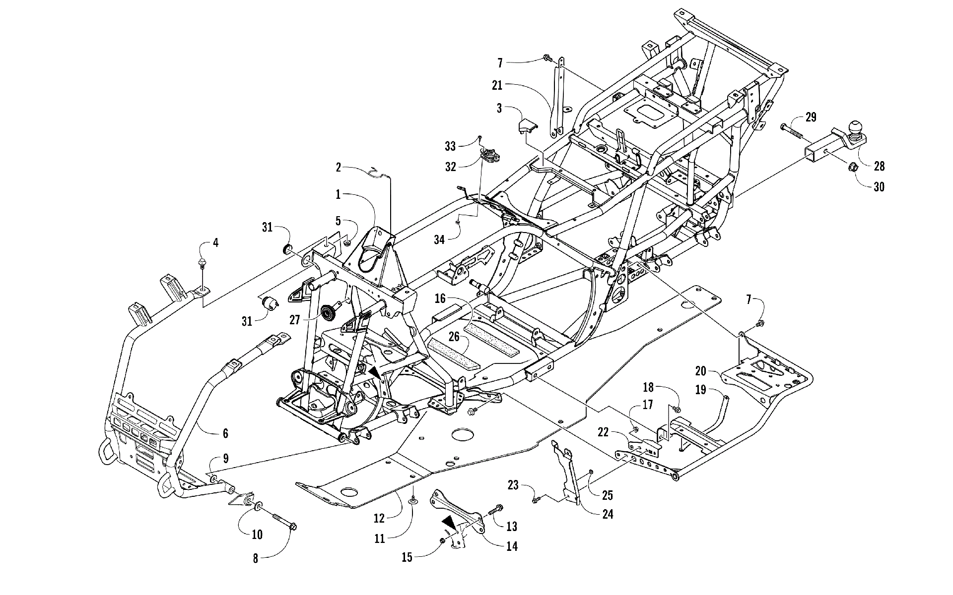 Рама AND RELATED PARTS [302015]