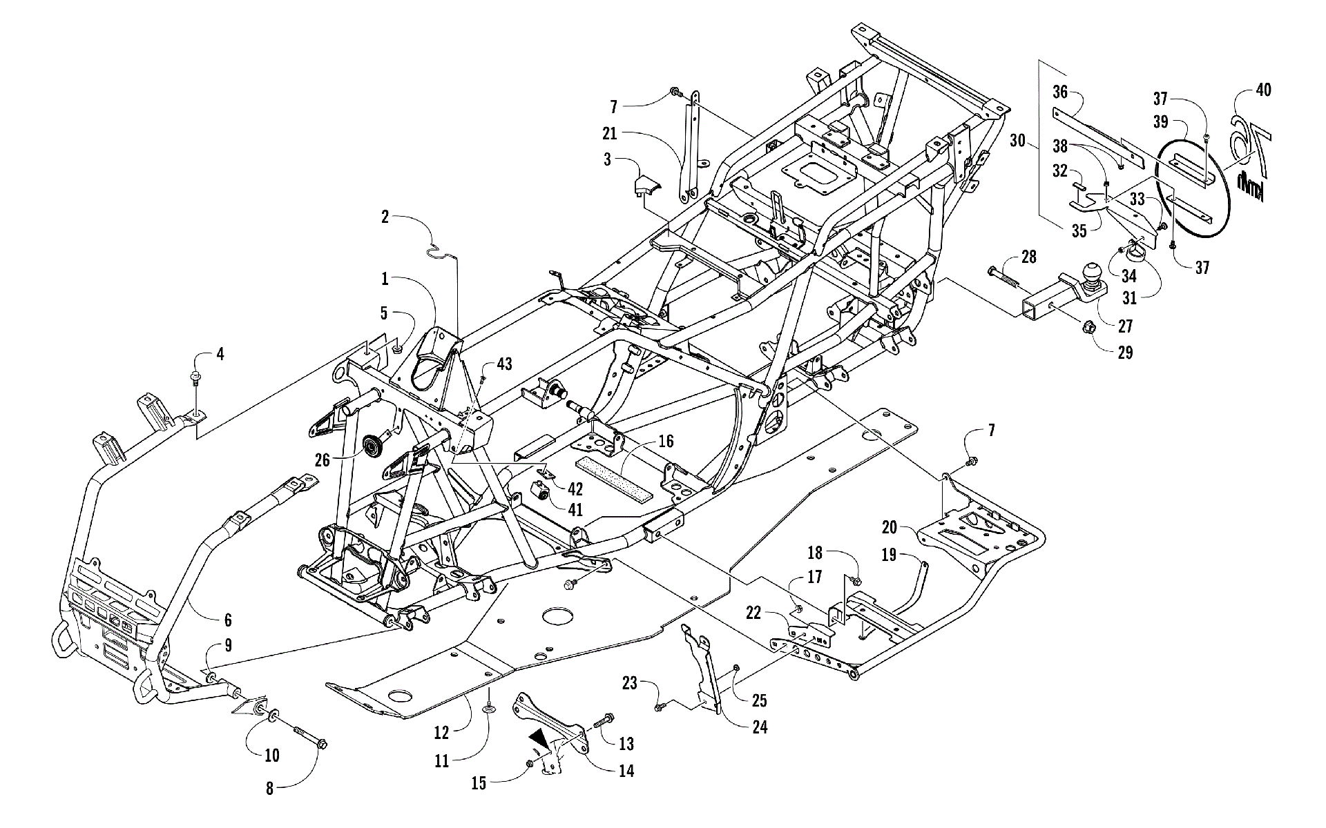Рама AND RELATED PARTS [302027]
