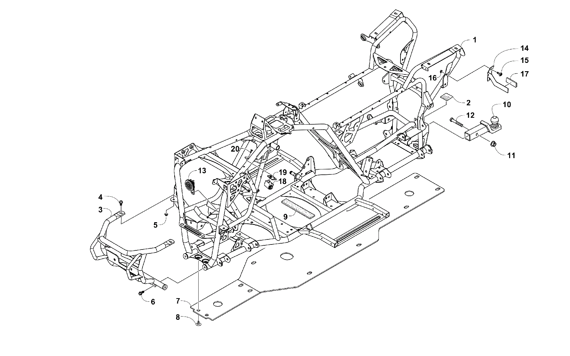 Рама AND RELATED PARTS [300799]