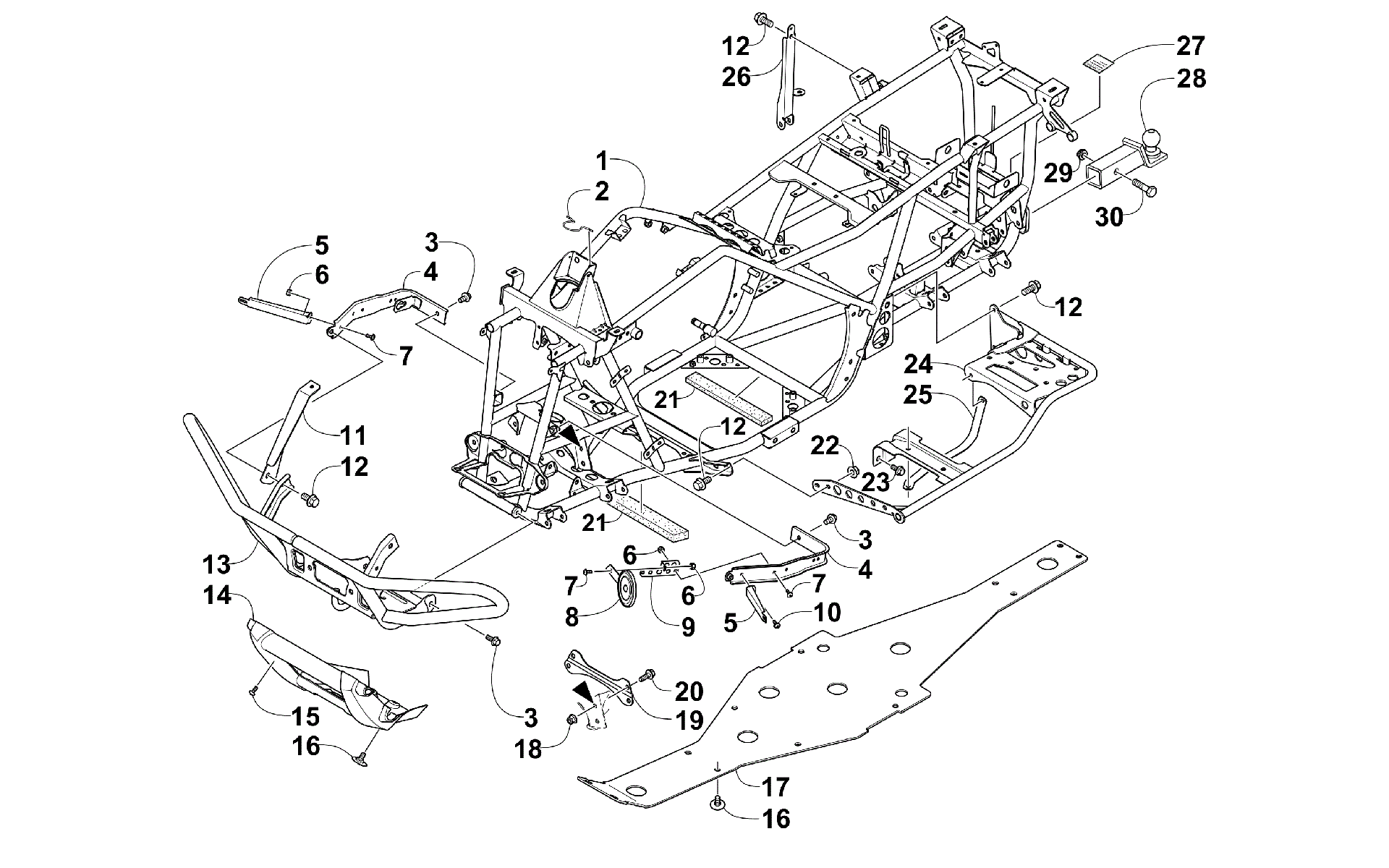 Рама AND RELATED PARTS [300936]