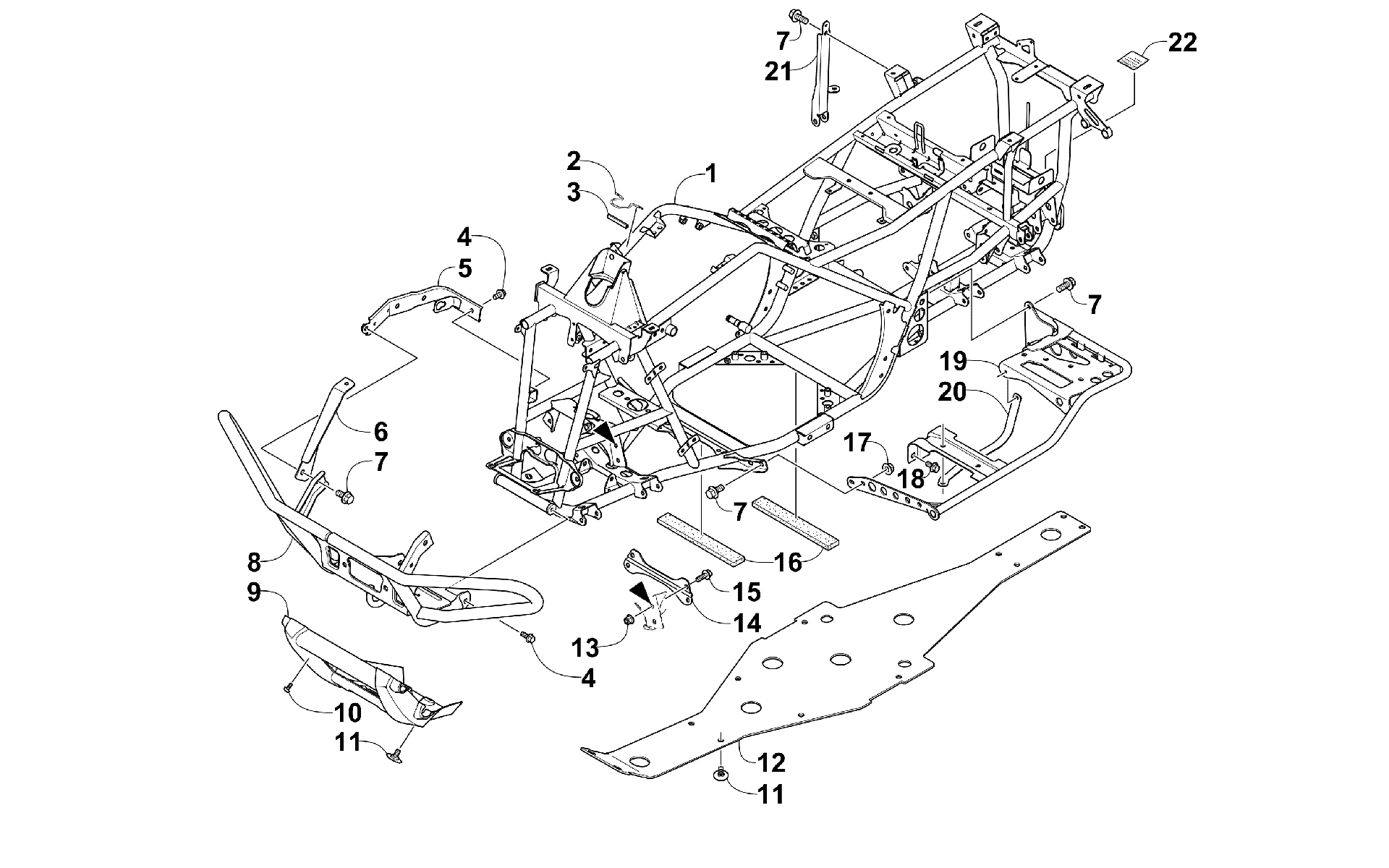 Рама AND RELATED PARTS [300535]