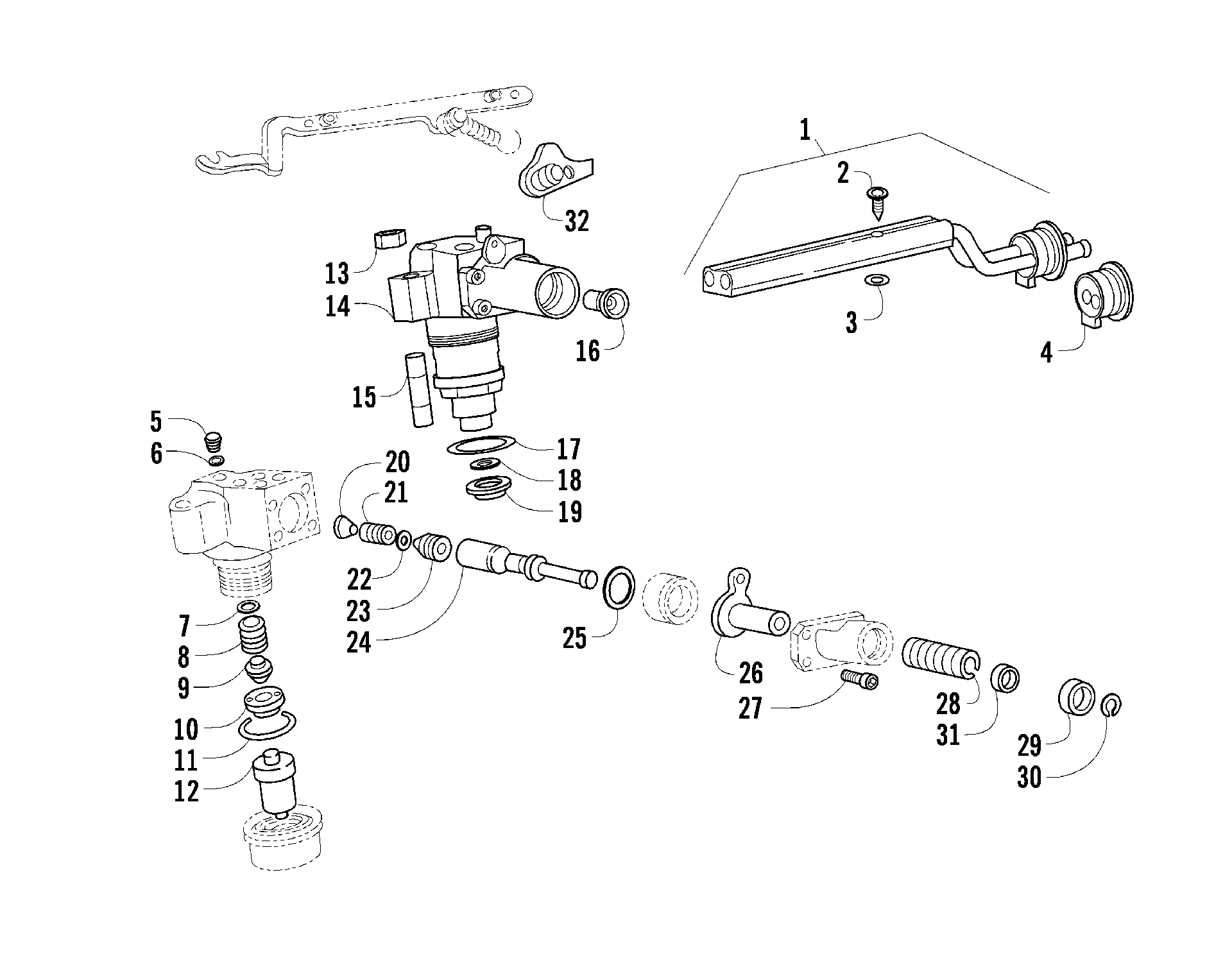 Топливная система INJECTION PUMP ASSEMBLY [96006]